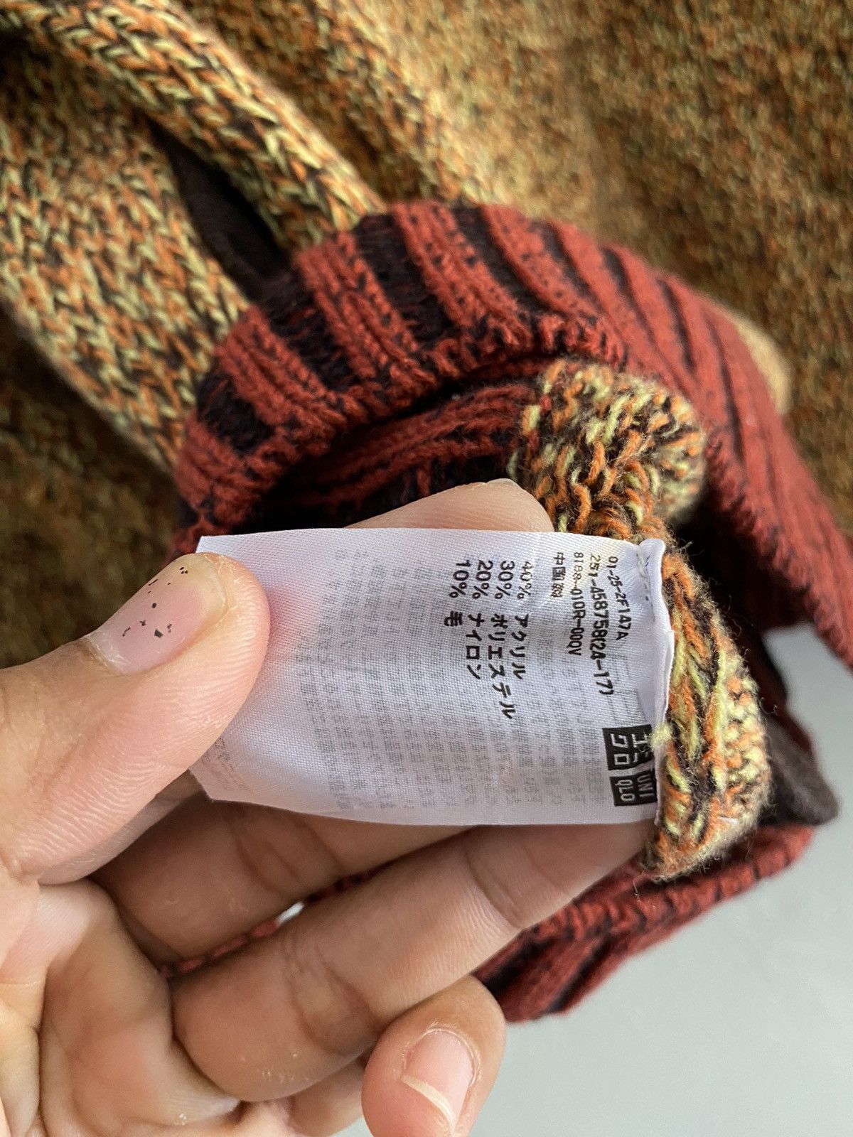 Marni × Uniqlo Marni x uniqlo wool knit distressed cut out zip hoodie Size US S / EU 44-46 / 1 - 14 Thumbnail