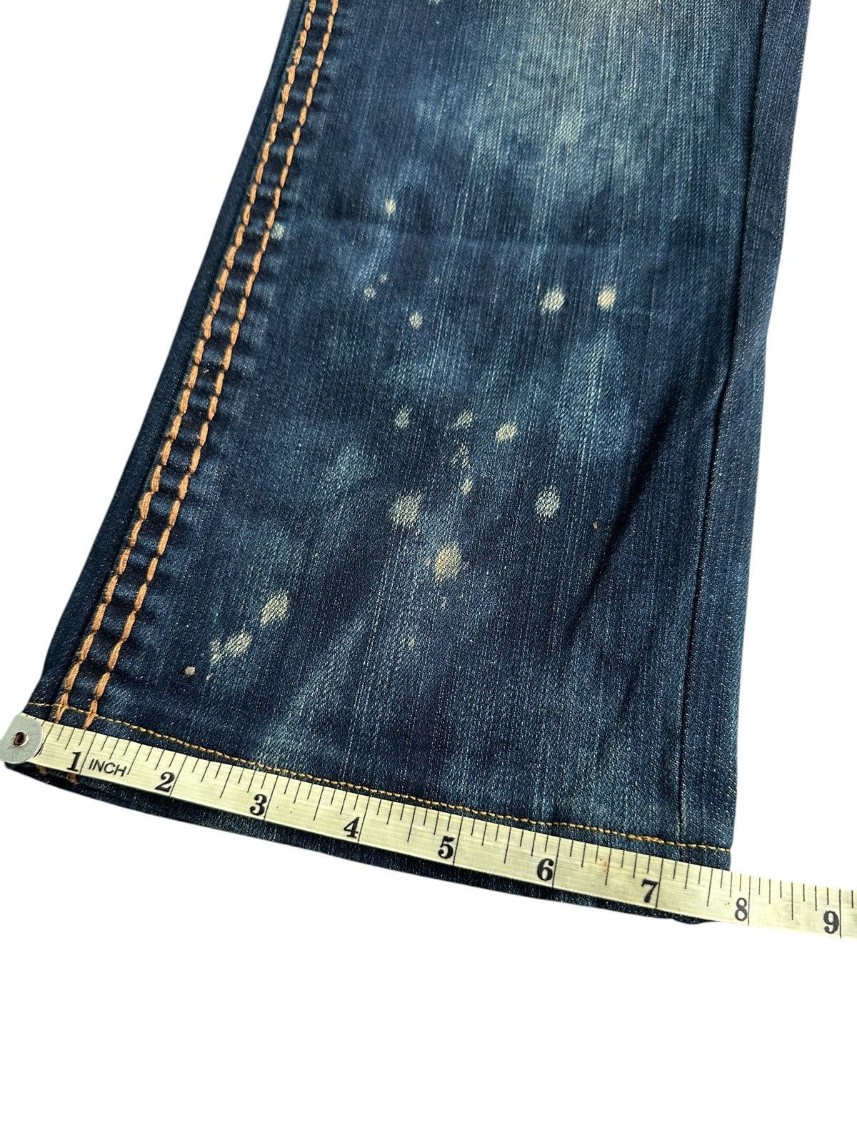 Hysteric Glamour VINTAGE OUTER SEAM FRISUNSAT JEANS KENDRICK LAMAR STYLE Size US 31 - 13 Thumbnail