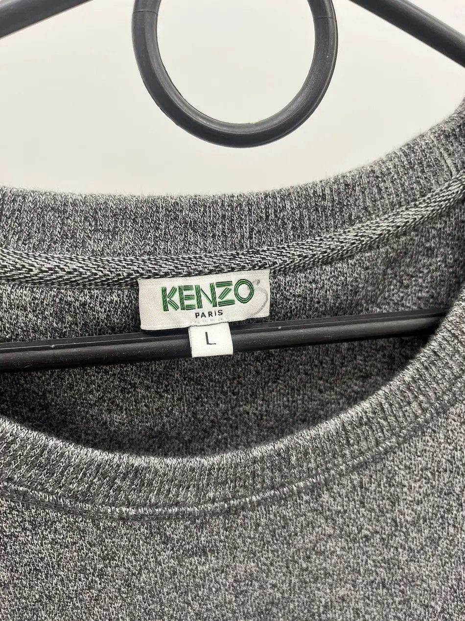Kenzo Kenzo Paris Logo Embroidered Cotton Sweatshirt Size US L / EU 52-54 / 3 - 2 Thumbnail