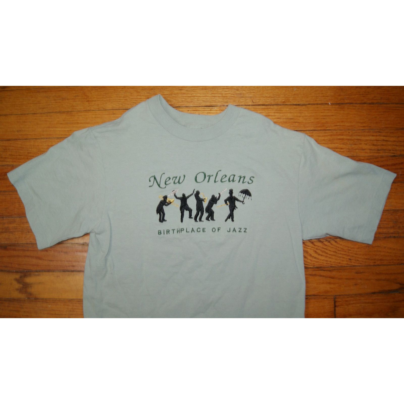 Anvil VTG New Orleans Birthplace of Jazz Embroidered S TShirt USA Size US S / EU 44-46 / 1 - 1 Thumbnail