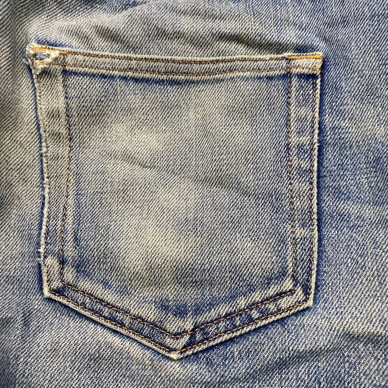 A.P.C. 💥Best Offer💥Vintage APC Selvegde Redline Distressed Denim Size US 31 - 13 Thumbnail