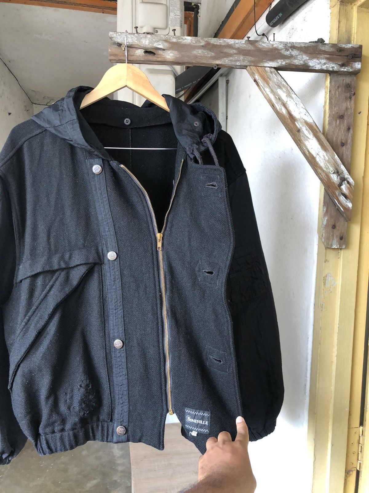 Boneville Rare❗️Vintage Boneville C.P Company Navy Artic Bomber Jacket Size US M / EU 48-50 / 2 - 16 Thumbnail