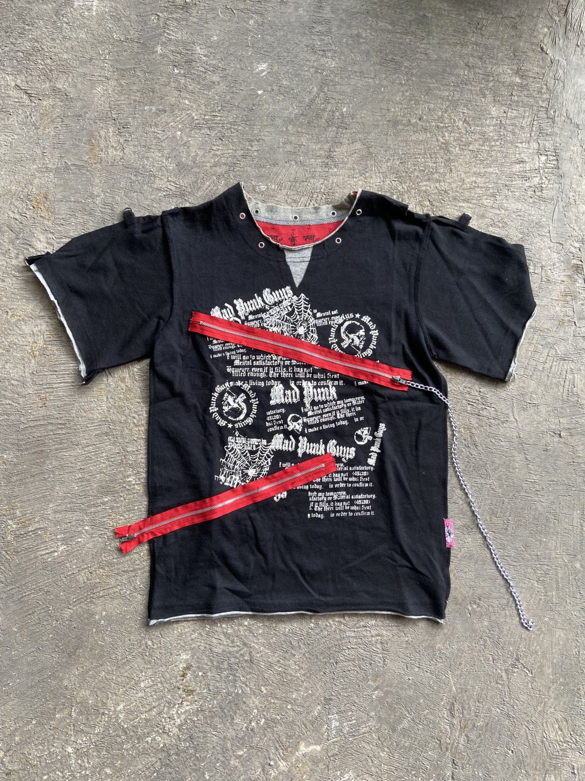 14th Addiction 2000s Mad Girl - Vkei Style Poem Punk T-Shirt Size M / US 6-8 / IT 42-44 - 1 Thumbnail