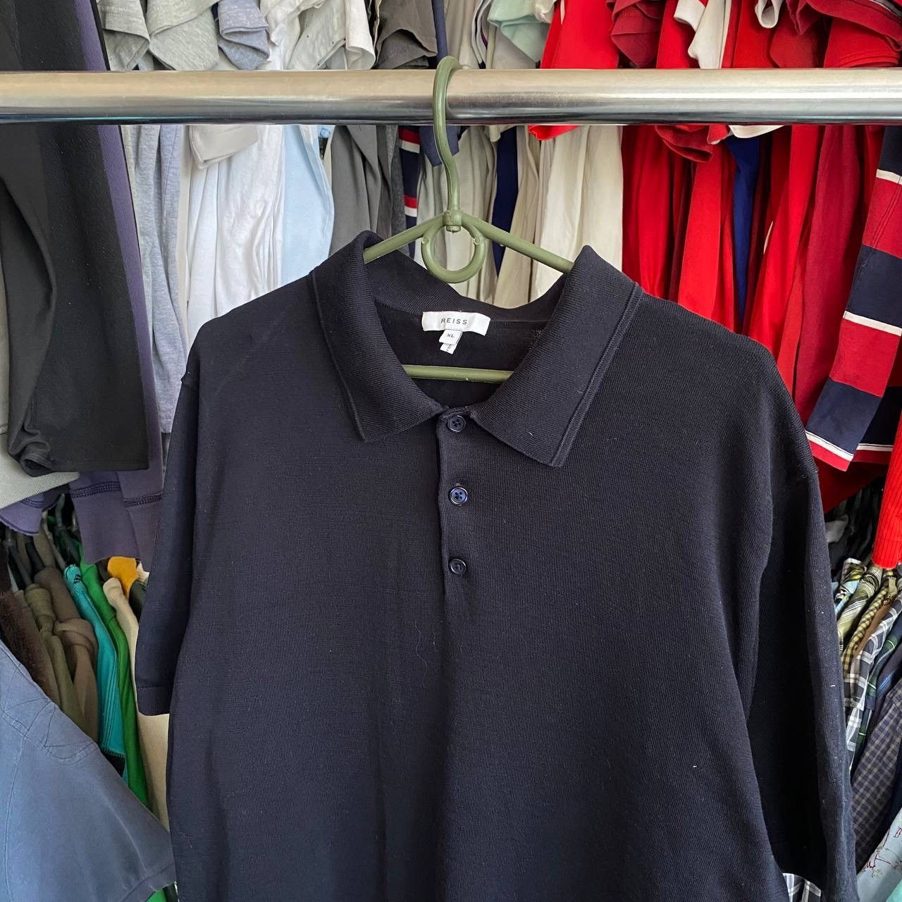 Designer × Reiss Designer Reiss Basic oldmoney luxury streetwear polo Size US XL / EU 56 / 4 - 2 Thumbnail