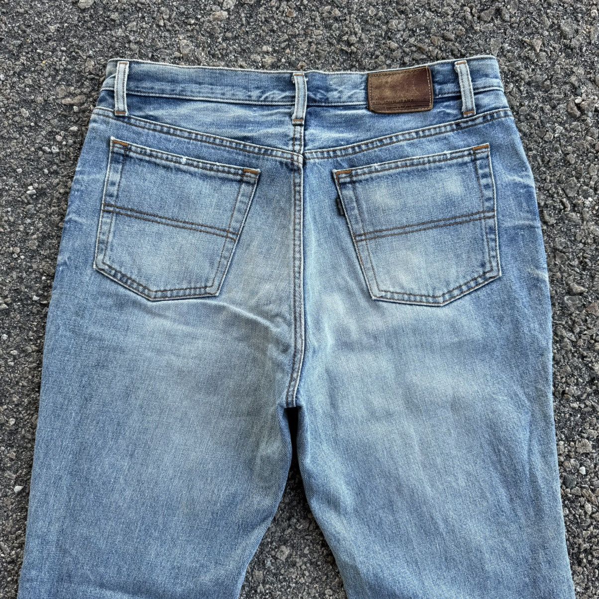 Big John VINTAGE BIGJOHN FLARE DENIM JEAN PANTS Size US 34 / EU 50 - 9 Thumbnail