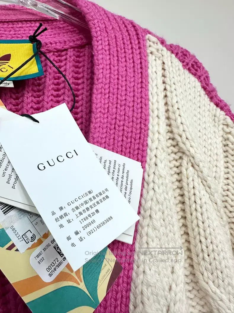 Gucci Gucci Co-branded color block Logo letter logo embroidery V Size S / US 4 / IT 40 - 5 Thumbnail