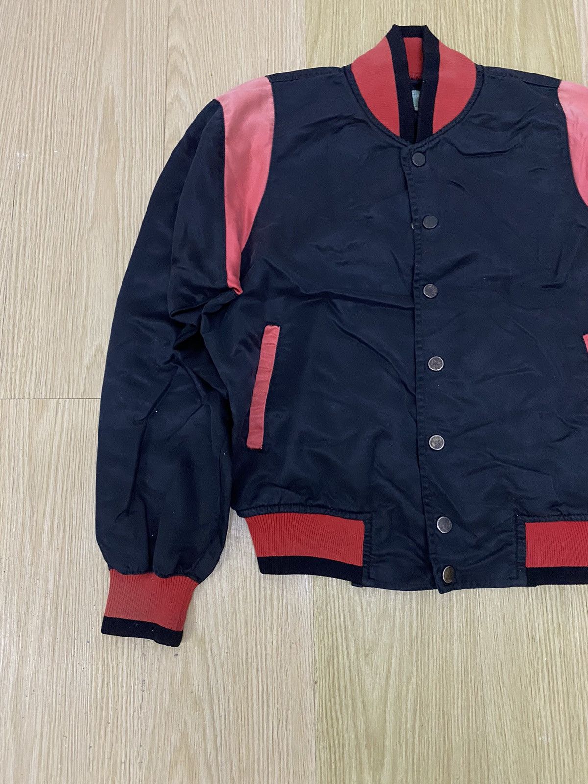 Japanese Brand × Vintage Vintage Pine matsukan varsity jacket Size US S / EU 44-46 / 1 - 3 Thumbnail