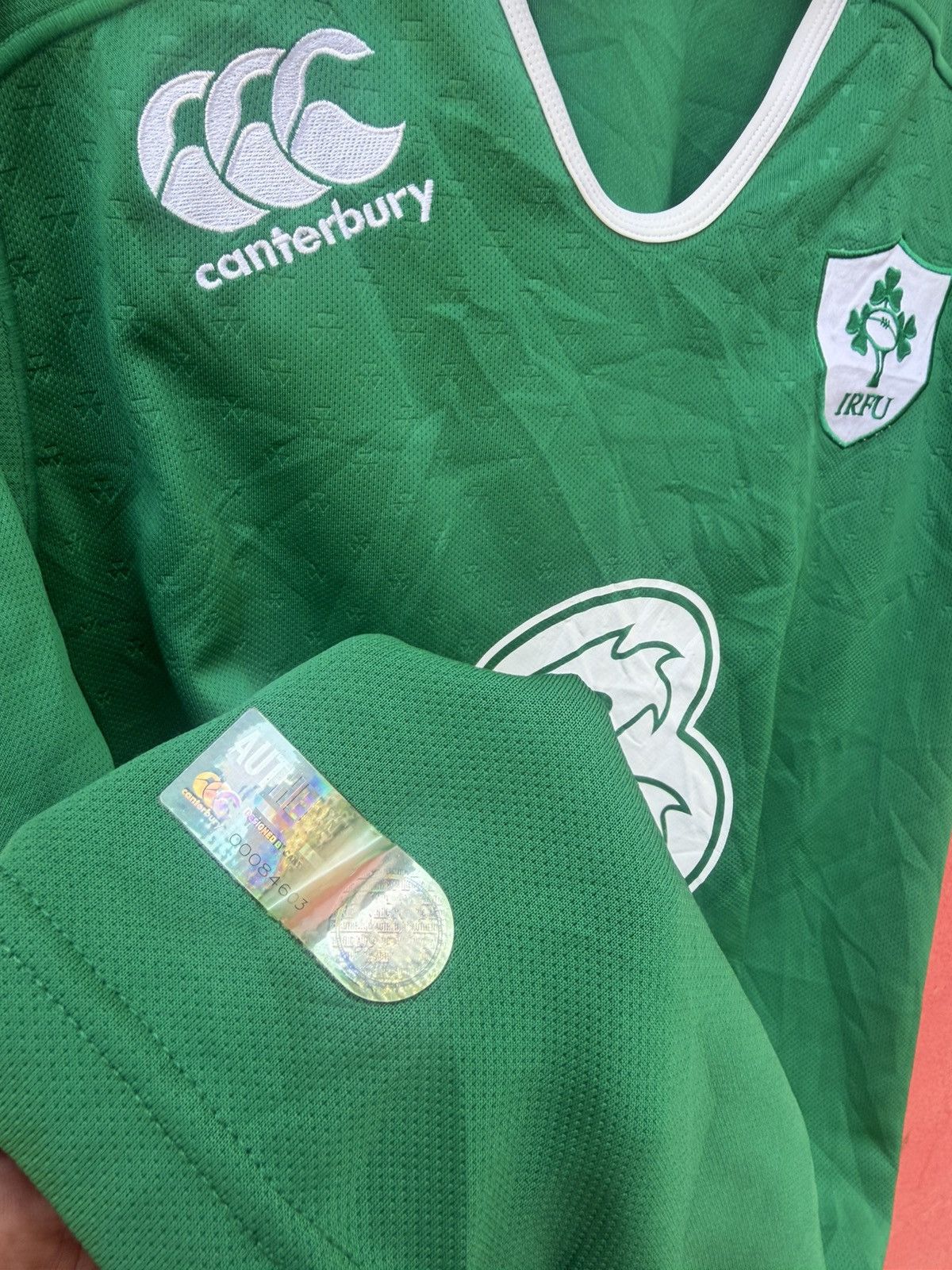 Canterbury of New Zealand Ireland Rugby IRFU x CCC Size US L / EU 52-54 / 3 - 6 Thumbnail