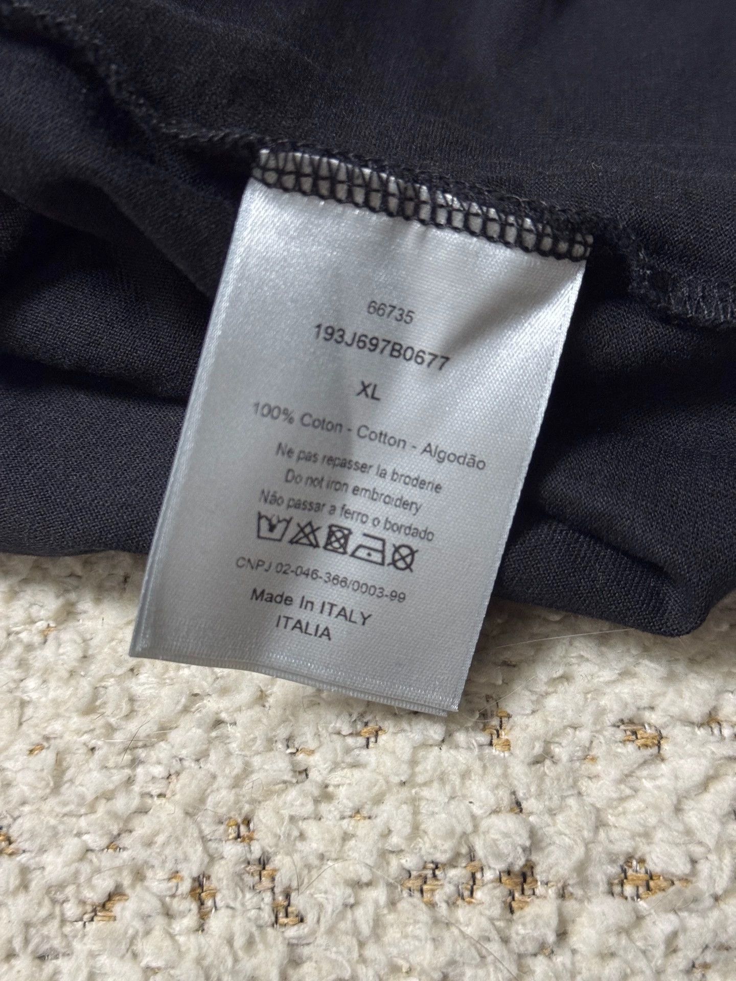 Dior Dior 99 New XL Short Sleeve Tee Size XL / US 12-14 / IT 48-50 - 2 Thumbnail