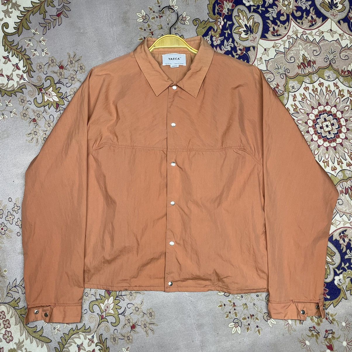 Japanese Brand × Vintage × YAECA Vintage Yaeca Orange Khakis Jacket Size US M / EU 48-50 / 2 - 3 Thumbnail