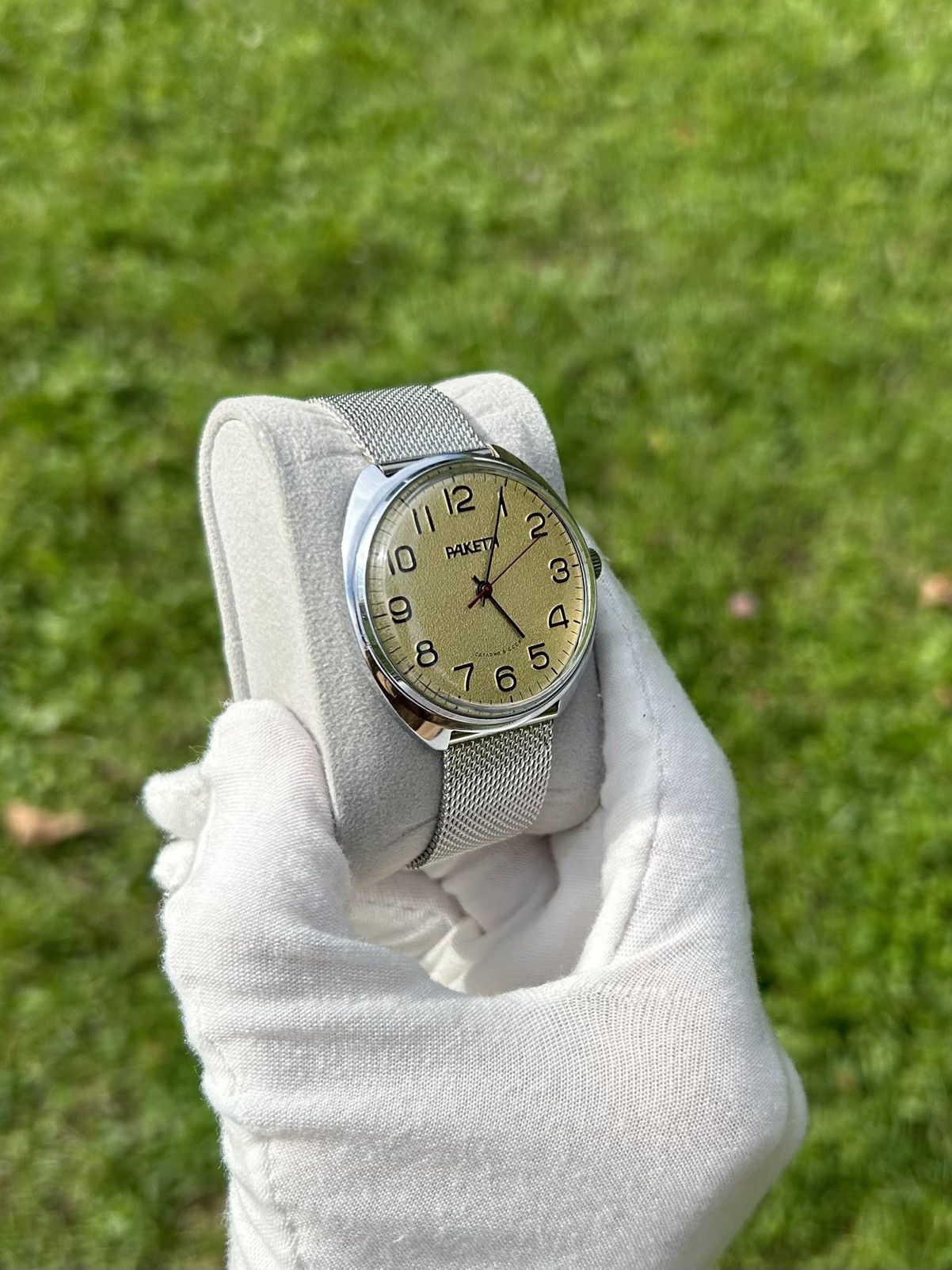 Vintage Vintage Watch Raketa Soviet USSR Mechanical Authentic 1980s Size ONE SIZE - 5 Thumbnail