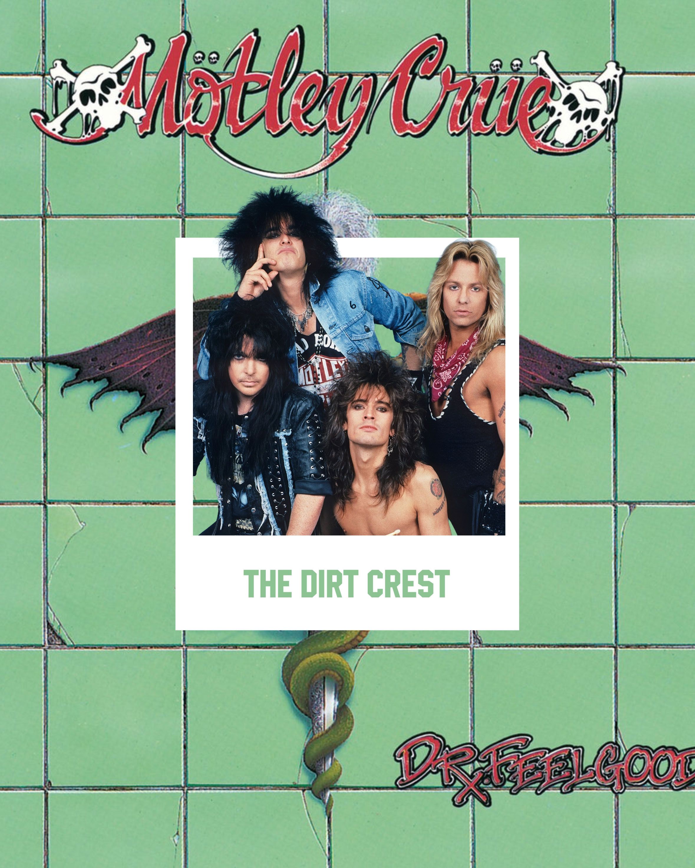 Band Tees Motley Crue The Dirt Crest Tshirt Size US L / EU 52-54 / 3 - 7 Thumbnail