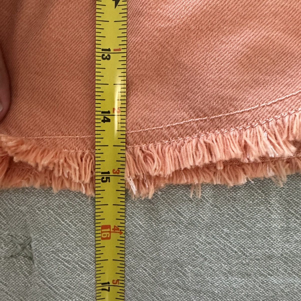 Anthropologie Anthropologie Pilcro Pleated Coral Mini Skirt Size 6 Size 28" / US 6 / IT 42 - 4 Thumbnail