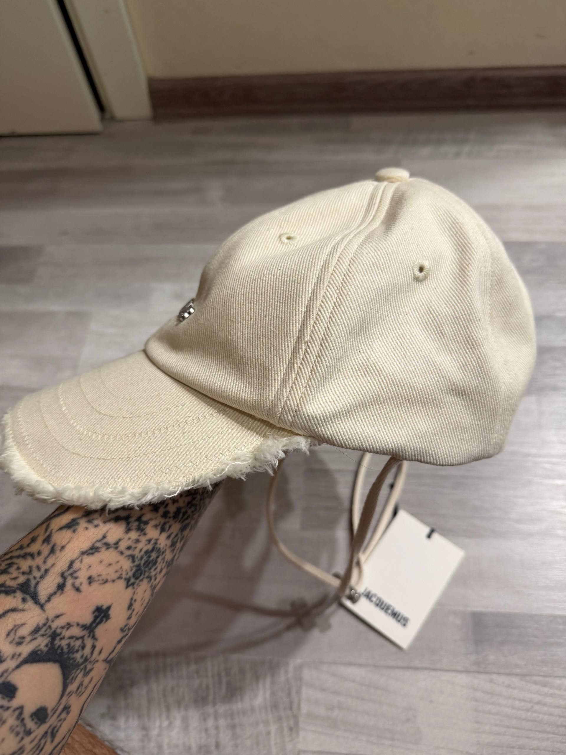 Jacquemus JACQUEMUS Beige 'The Artichaut' Cap Size ONE SIZE - 4 Thumbnail