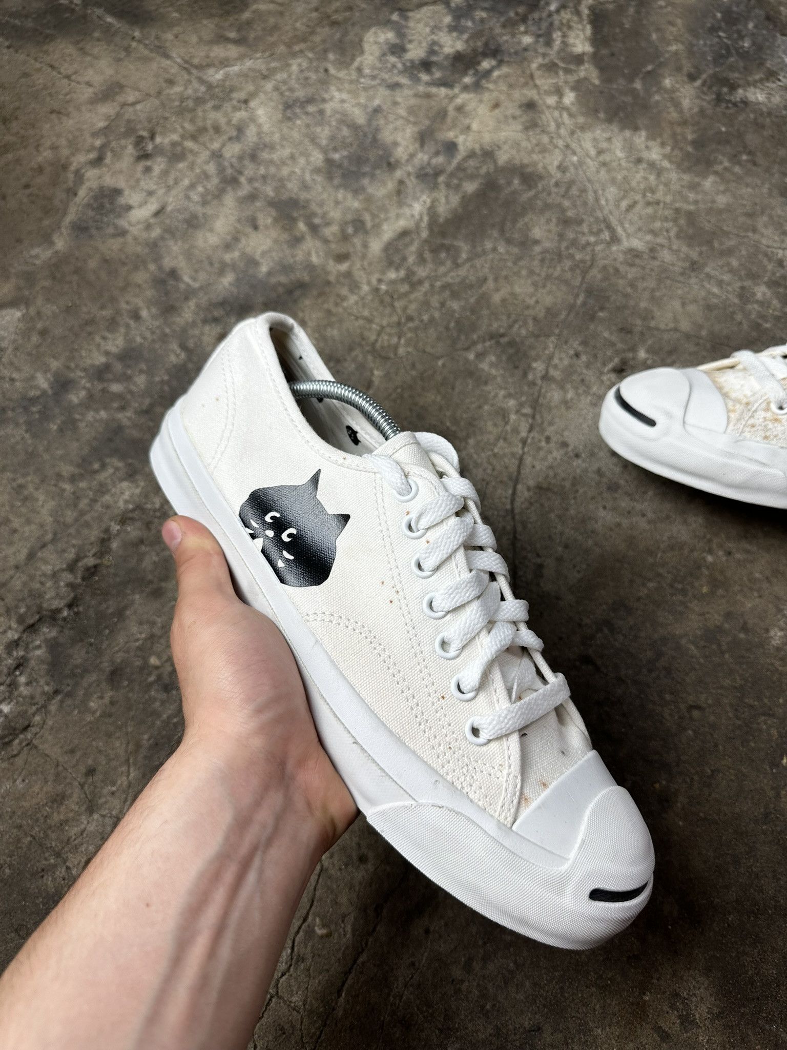 Ne-Net Rare Ne-Net x Converse x Jack Purcell Paint Trainers Size US 8 / EU 41 - 2 Thumbnail
