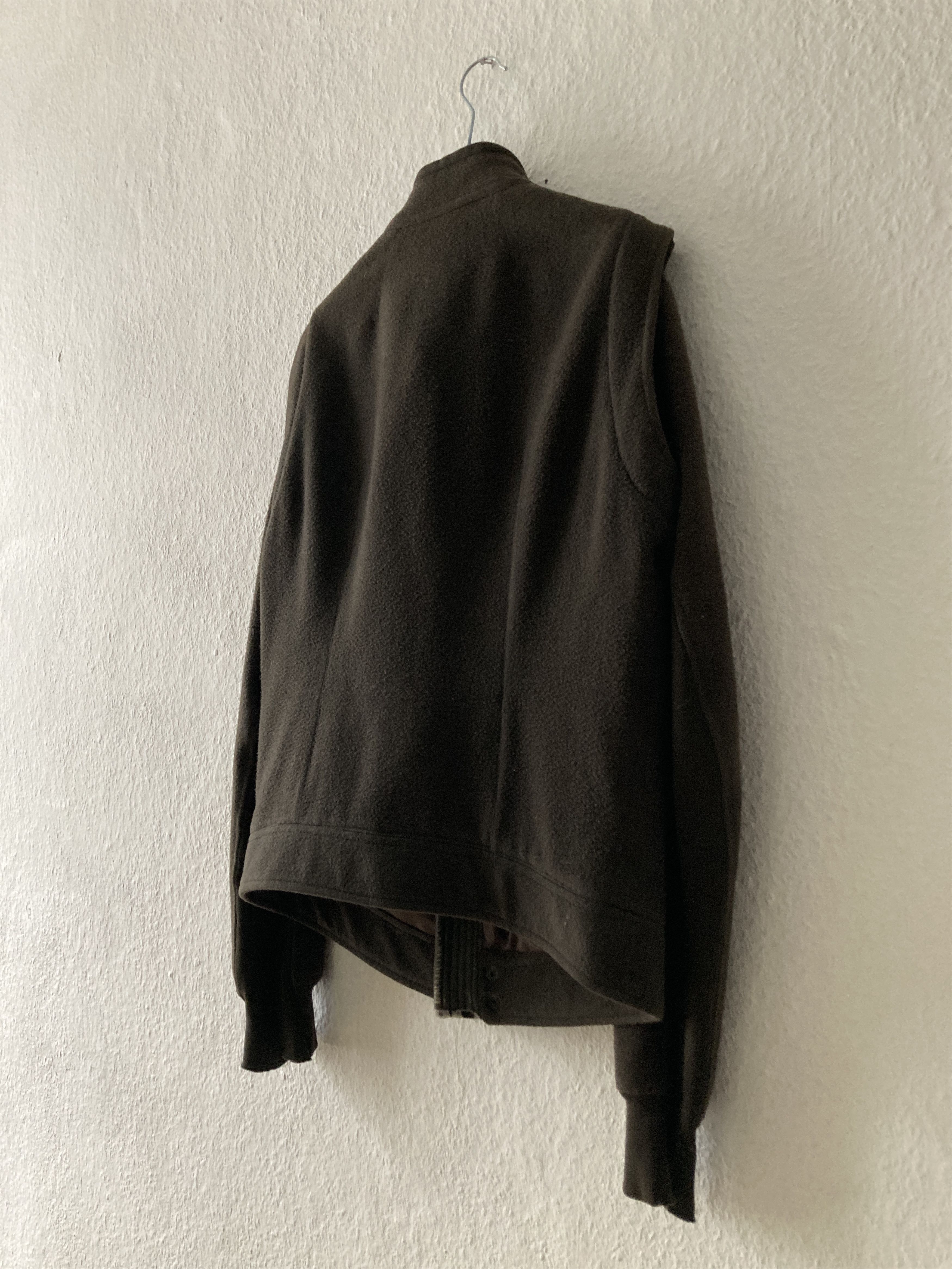 Rick Owens F/W 08 „STAG“ F1 Pilot Brown Wool Jacket Rick Owens L Size US L / EU 52-54 / 3 - 9 Thumbnail