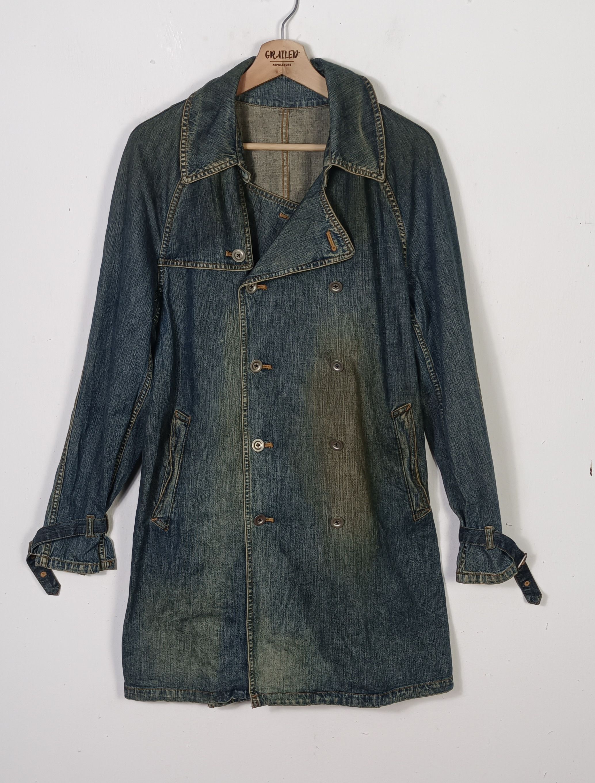 Japanese Brand × SHIPS × Vintage Vintage SHIPS Denim Parkas Size M / US 6-8 / IT 42-44 - 1 Thumbnail