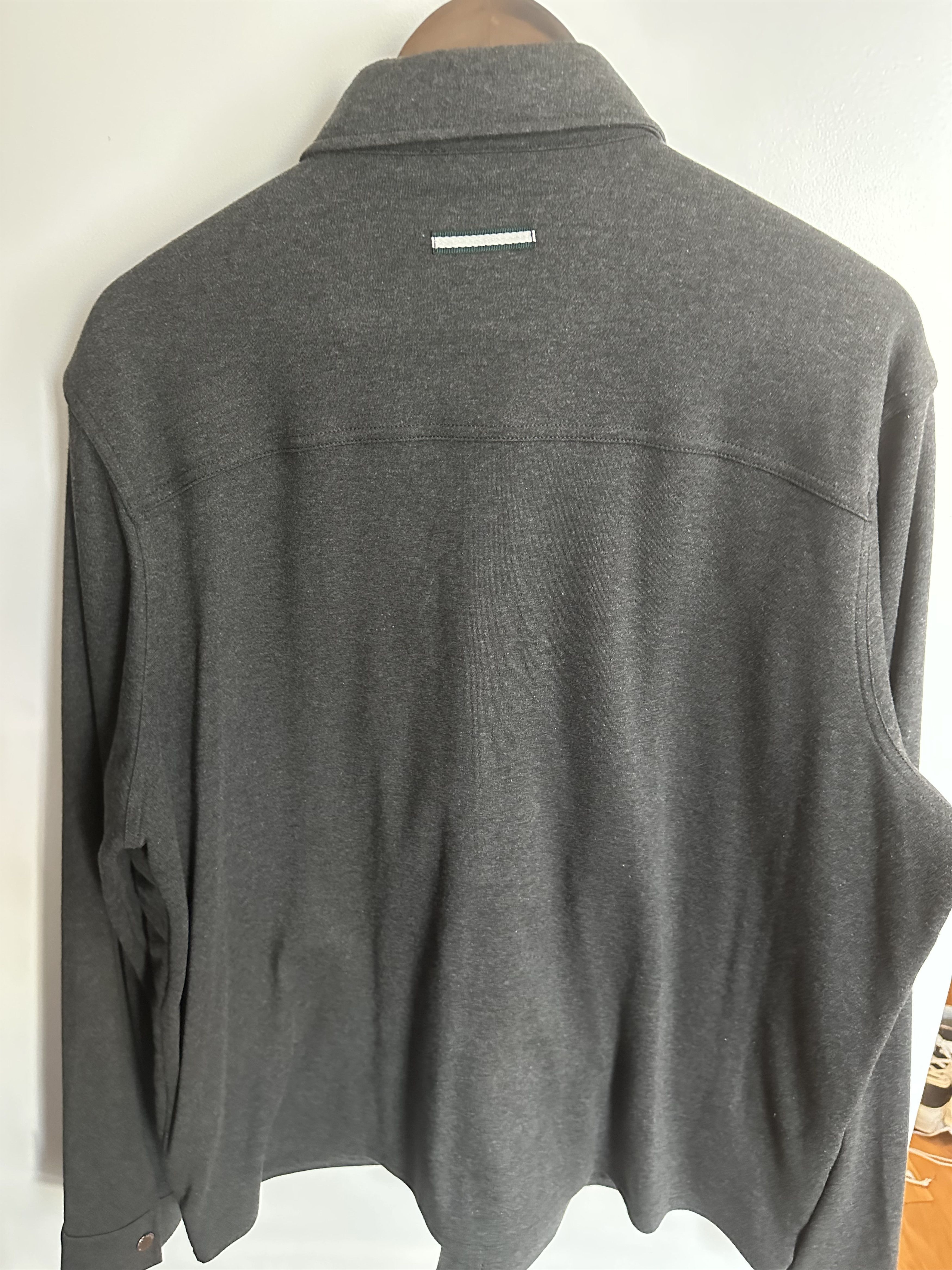 Ted Baker Ted Baker Antsy Long Sleeve Shirt Jacket Grey Size US XL / EU 56 / 4 - 2 Thumbnail