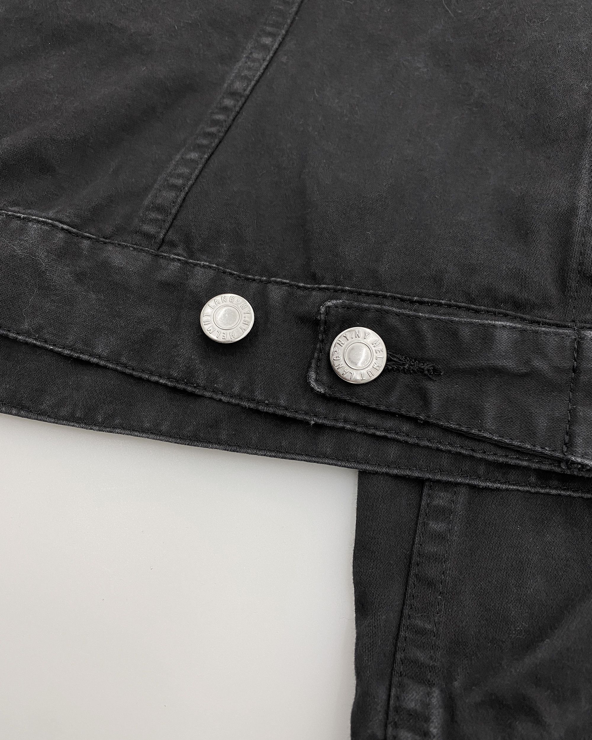 Helmut Lang 2000s Vintage Cotton Denim Jacket Size L / US 10 / IT 46 - 7 Thumbnail