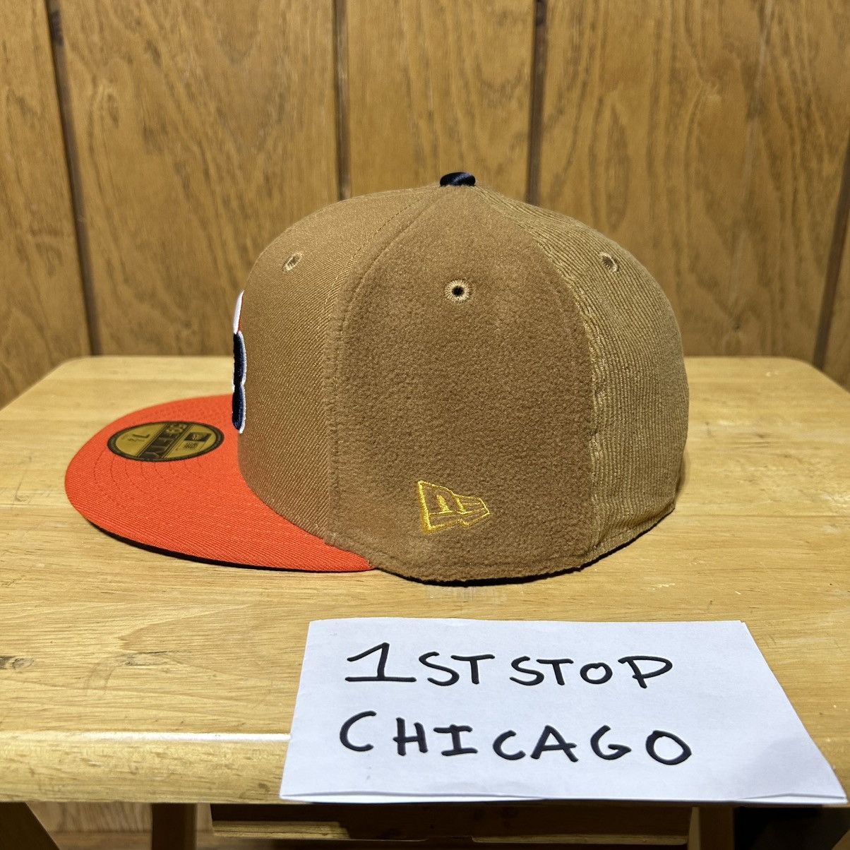 NFL × New Era Ty Mathis Chicago Bears New Era Fitted 7 1/4 NFL NEW Size ONE SIZE - 3 Thumbnail