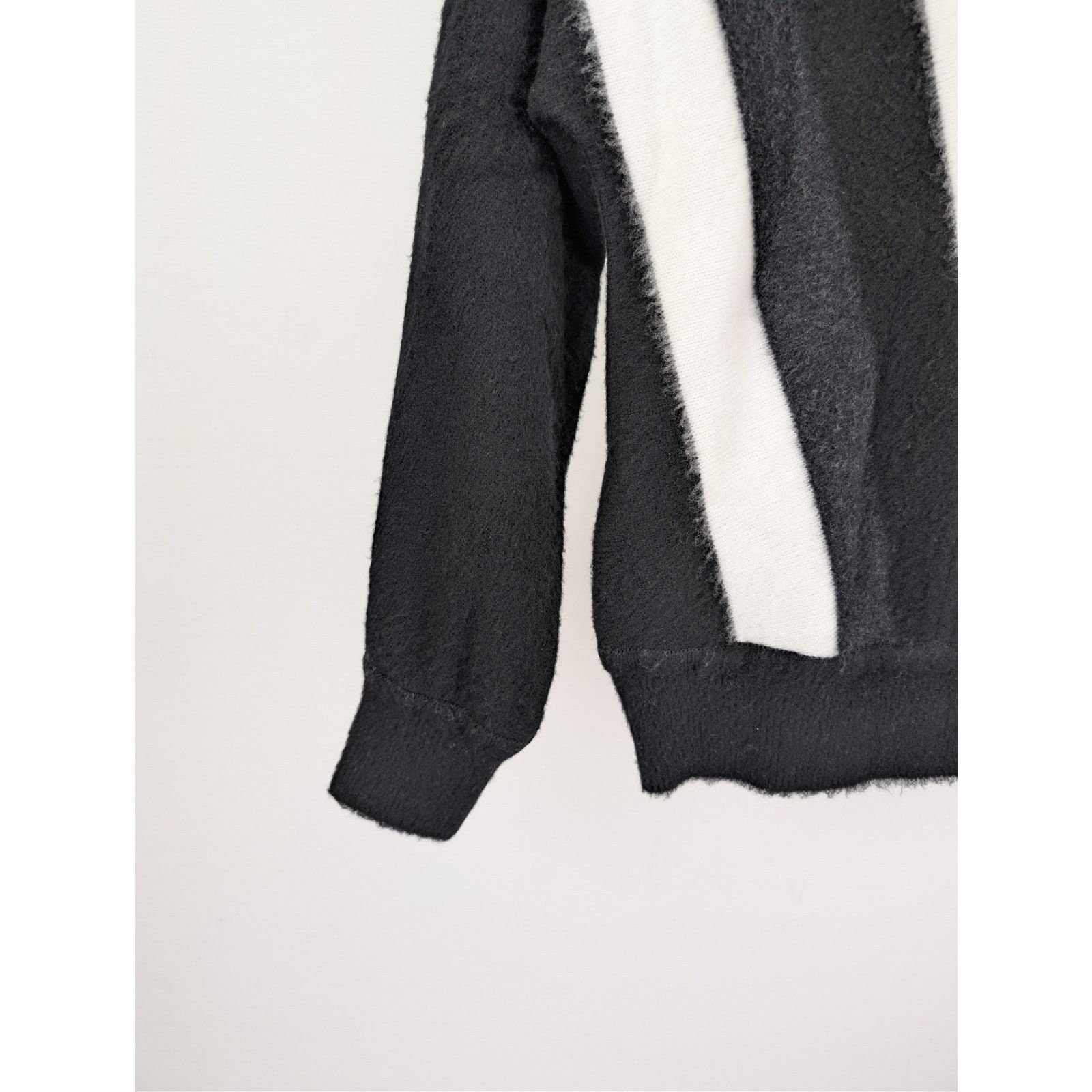 Saint Laurent Paris o1rshd1 graphic-print wool jumper sweater Sweatshirt Size US M / EU 48-50 / 2 - 13 Thumbnail