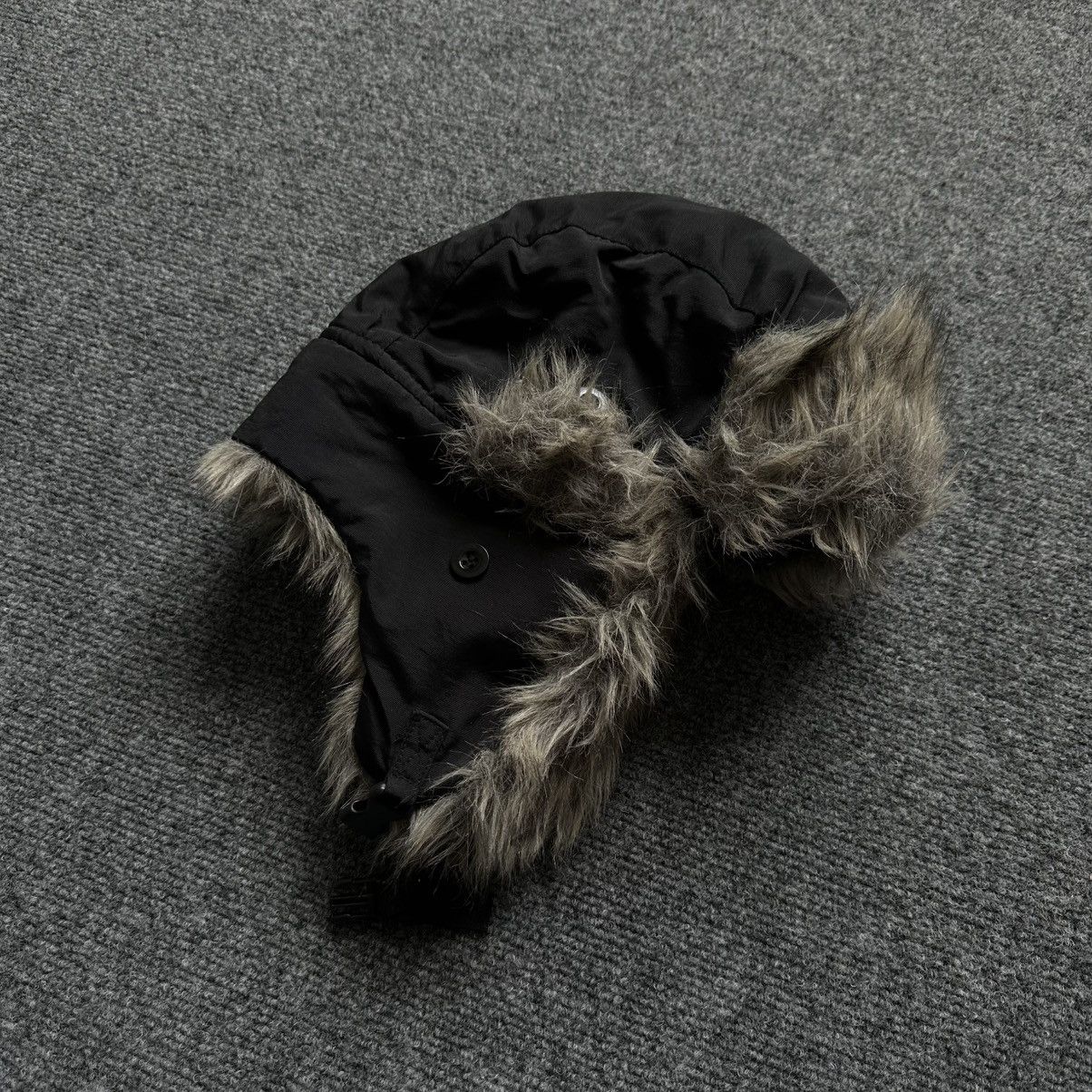 Fila VTG Japanese Style Fila Faux Fur Ushanka Cap Hat Winter One Size ONE SIZE - 2 Thumbnail