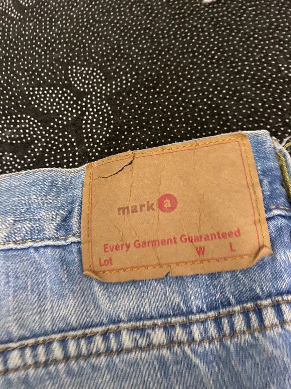 If Six Was Nine 💥BEST OFFER💥MARKA JAPANESE BRAND DISTRESSED DENIM Size US 33 - 13 Thumbnail