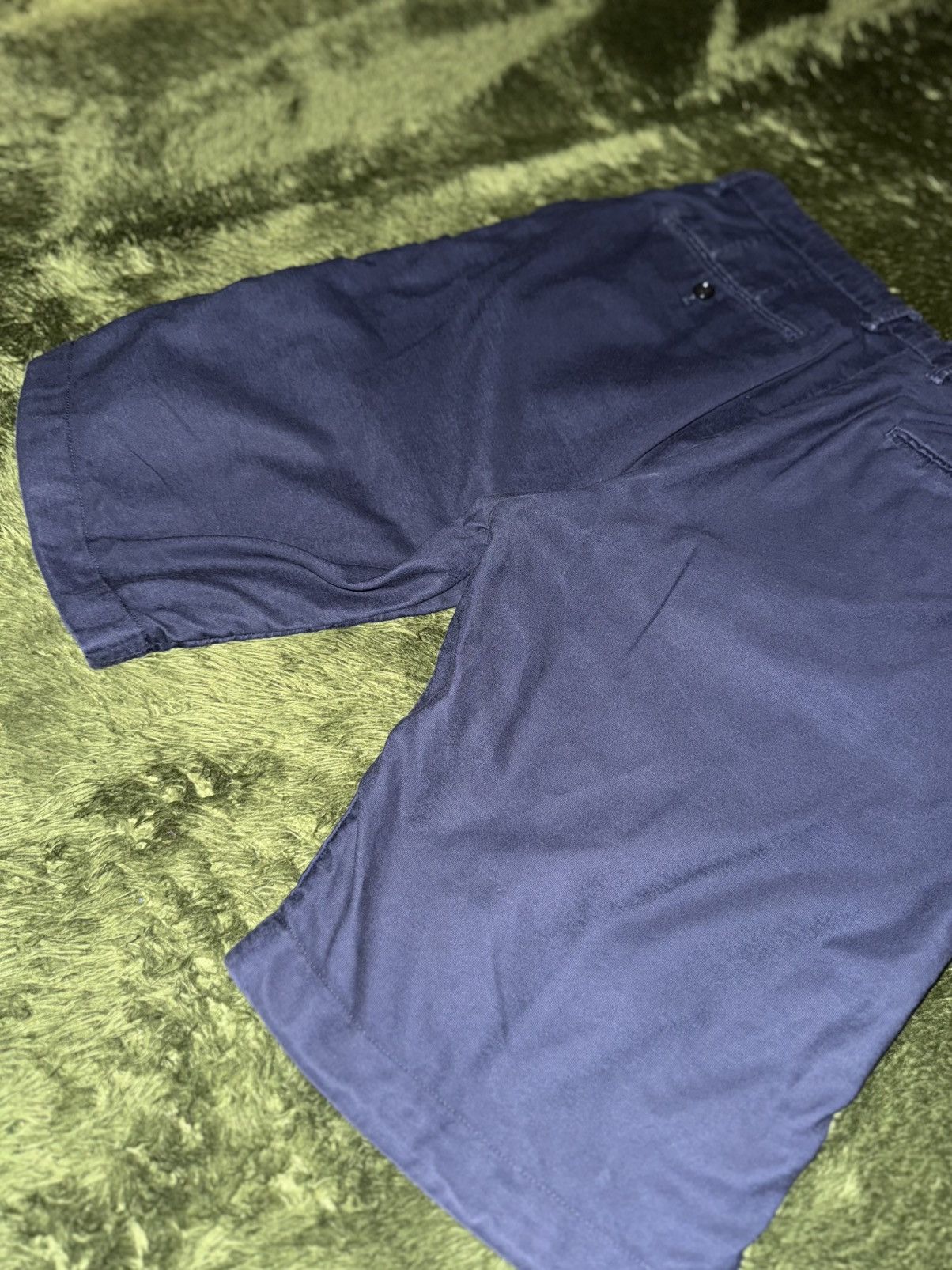 Beams Japan [M] Beams Japan Cotton Chino Half Shorts Navy Size US 32 / EU 48 - 9 Thumbnail