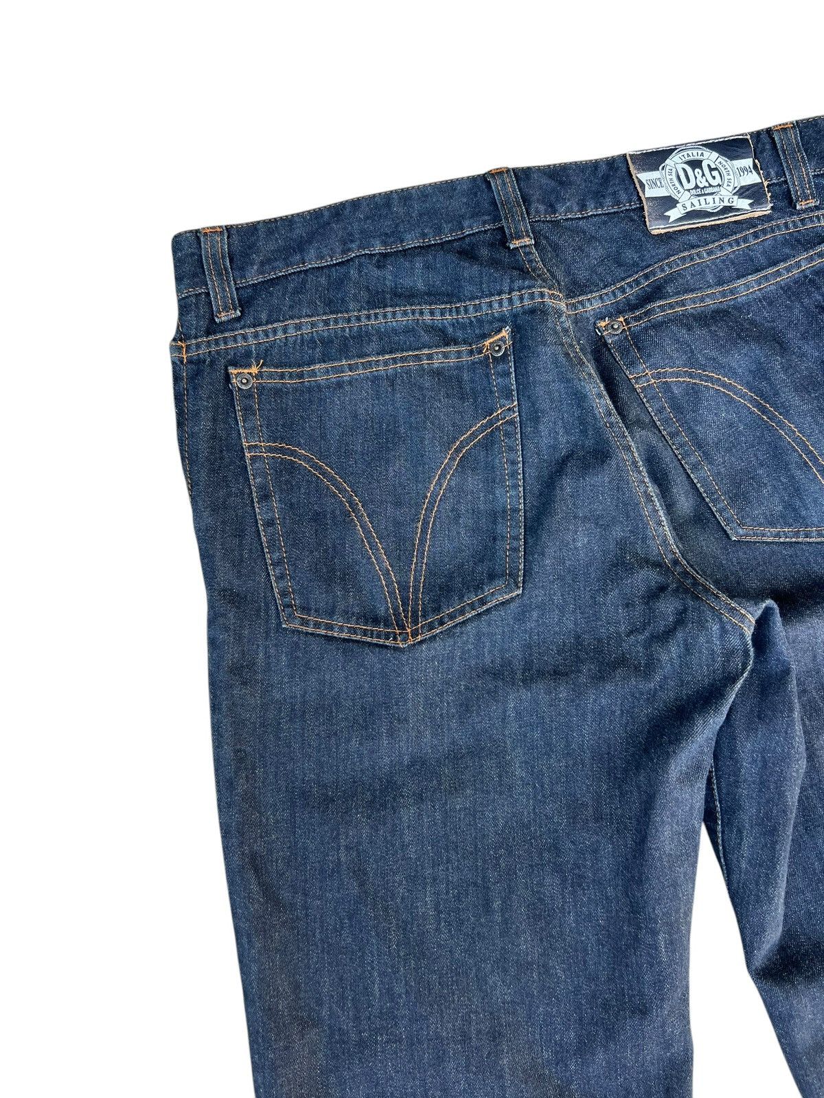 Vintage Vintage Dolce & Gabbana Magic Sailing Denim Jeans Size US 34 / EU 50 - 17 Thumbnail