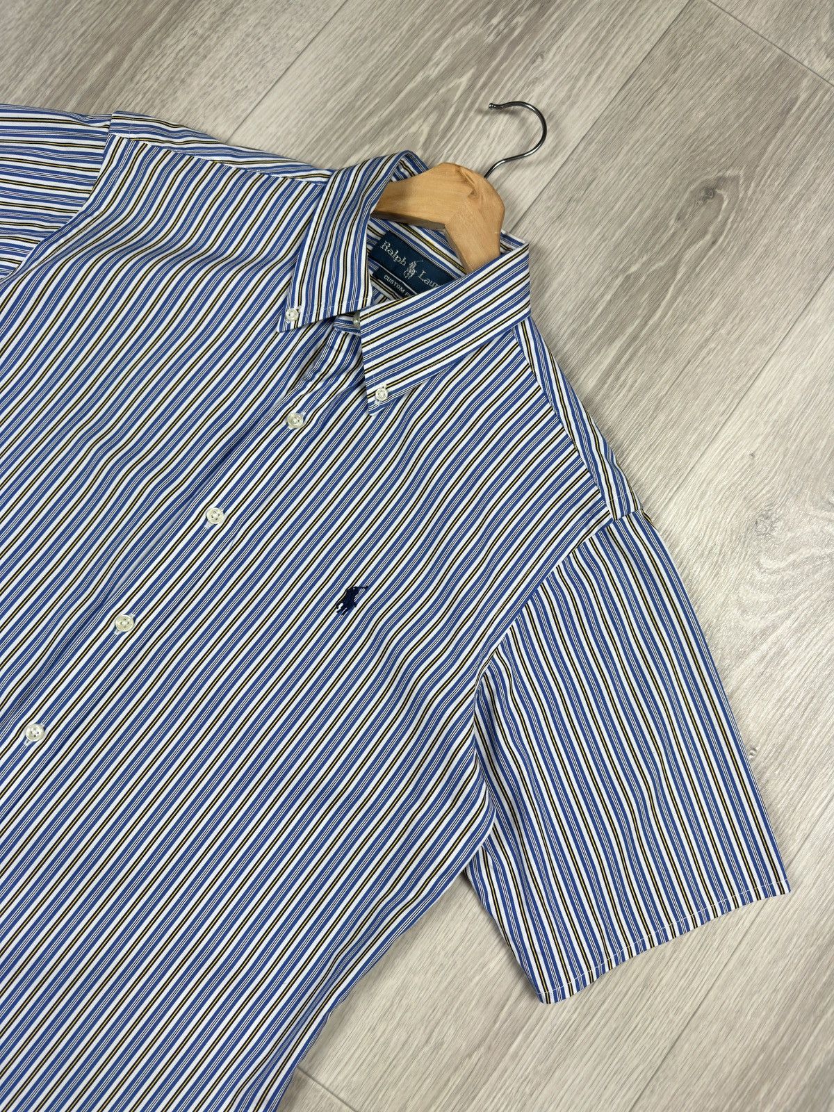Vintage Vintage Polo Ralph Lauren Short Sleeve Shirts Button Ups Size US M / EU 48-50 / 2 - 2 Thumbnail