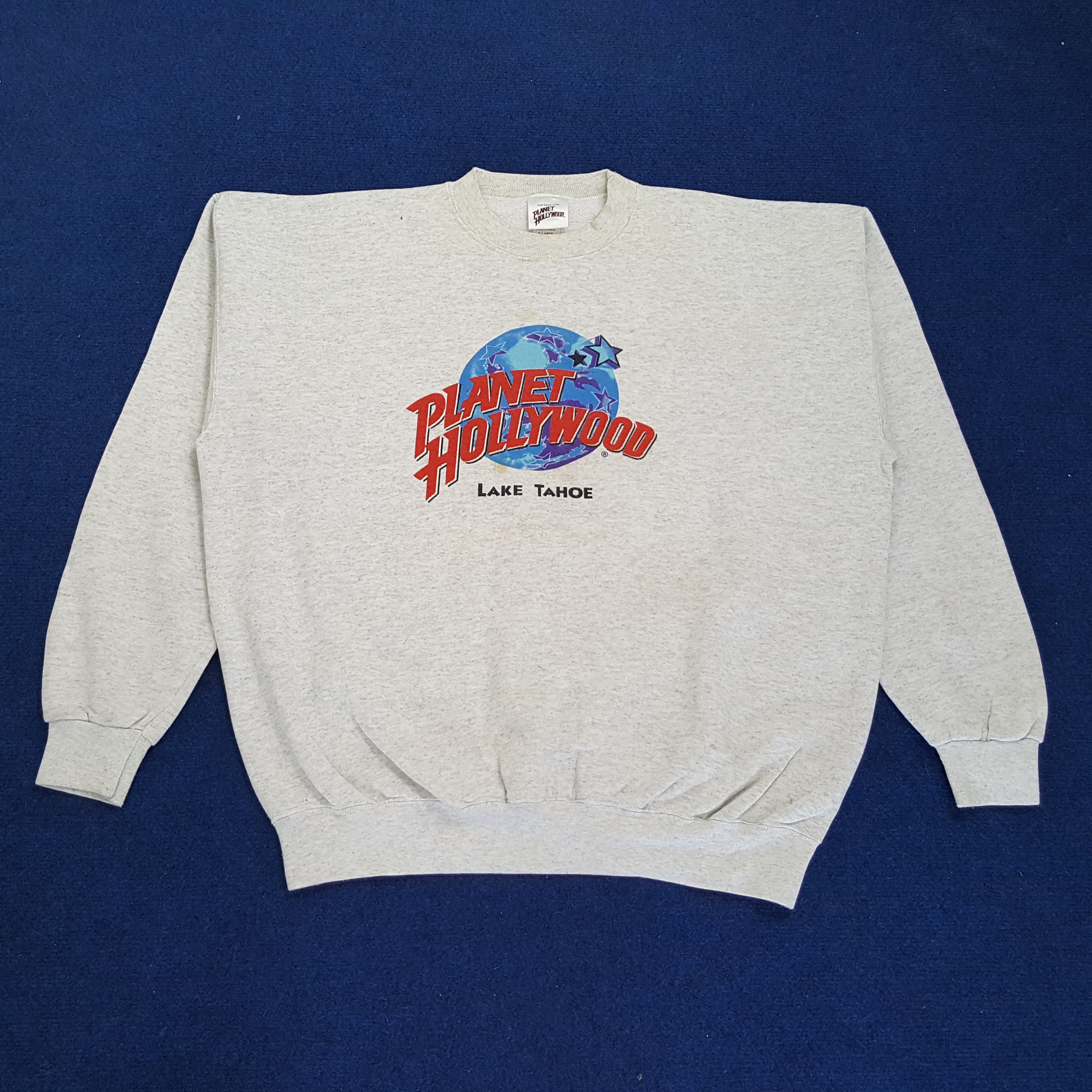 Planet Hollywood × Vintage Vintage Planet Hollywood Lake Tahoe Sweatshirts Size US XL / EU 56 / 4 - 1 Thumbnail