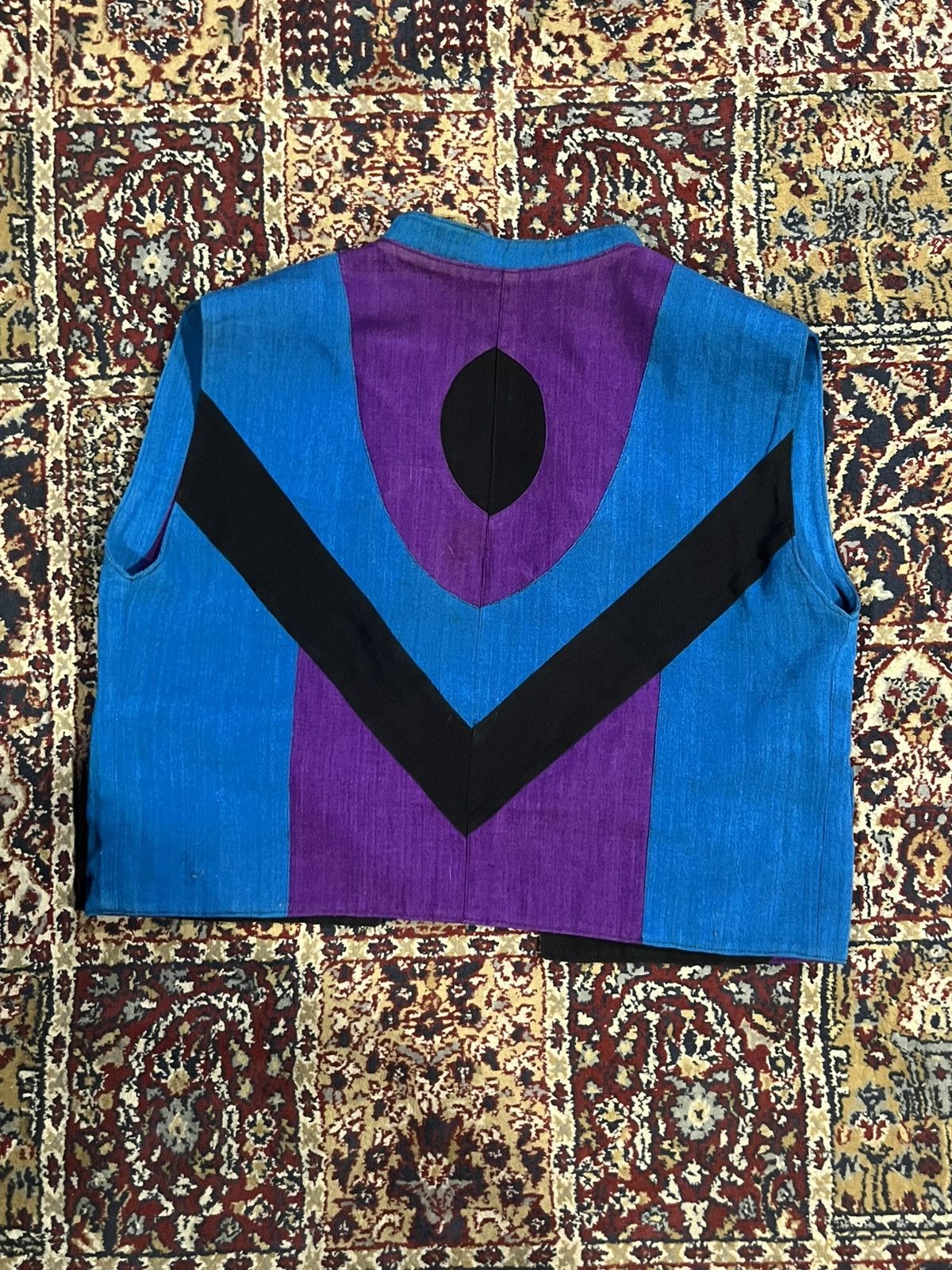 Vintage Psychedelic reversible vest Size M / US 6-8 / IT 42-44 - 2 Thumbnail