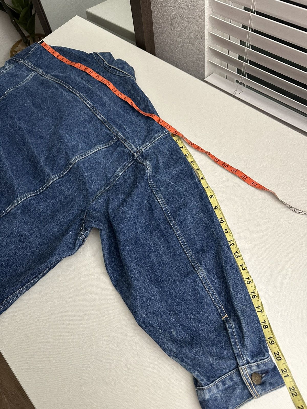 Levi's × Levi's Vintage Clothing × Vintage Vintage 90s Levi’s Denim Trucker Jacket Made In USA Men’s L Size US L / EU 52-54 / 3 - 11 Thumbnail