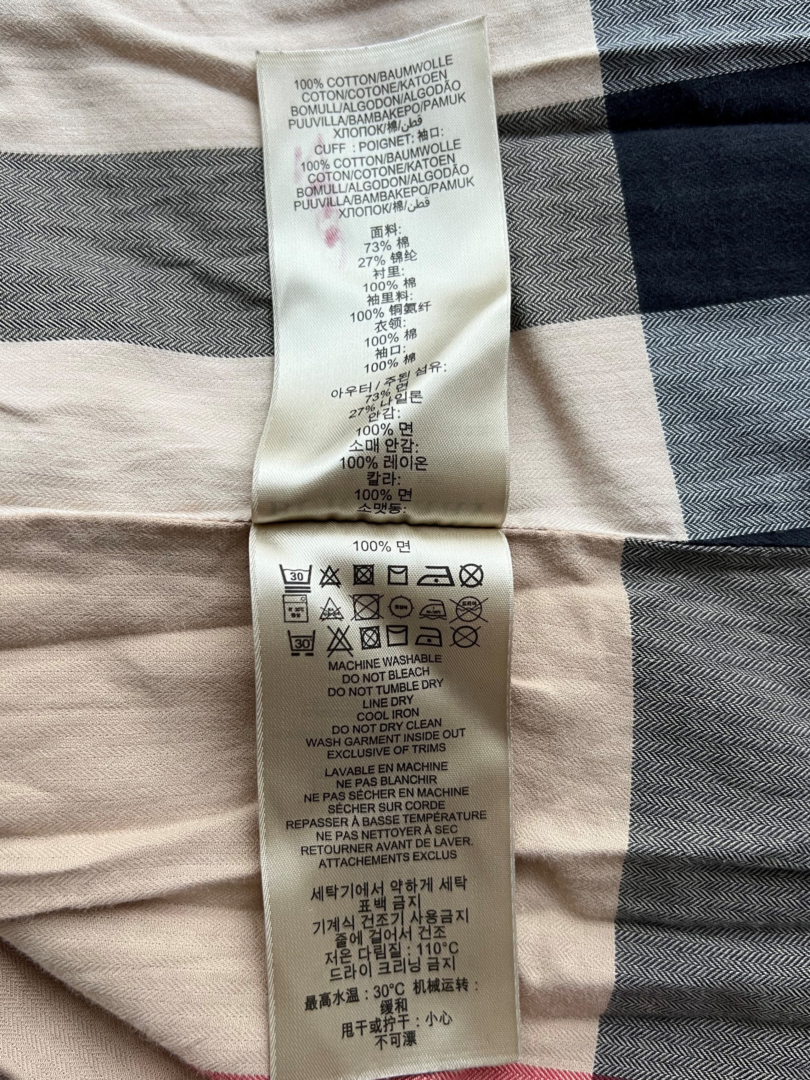 Burberry × Designer BURBERRY BRIT NOVA CHECK TRENCH DOUBLE BREASTED US4 UK6 IT38 Size S / US 4 / IT 40 - 10 Thumbnail