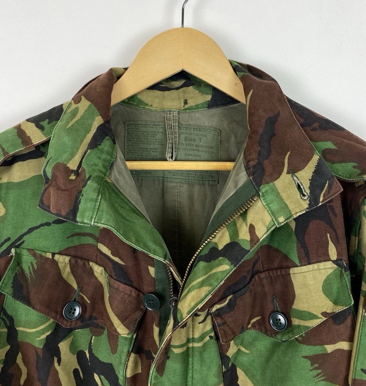 Other Vintage UK British Army Combat Smock 1980s NSN Coat Jacket Size US S / EU 44-46 / 1 - 3 Thumbnail