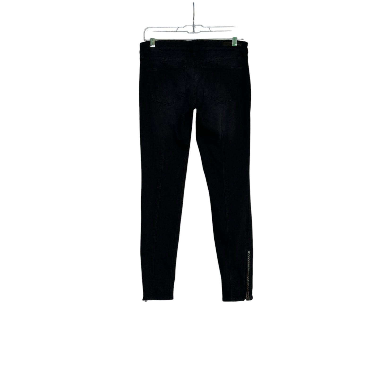 Express Express Stella Low Rise Leggings Zipper Ankle Jeans size 2 Size 26" / US 2 / IT 38 - 2 Thumbnail