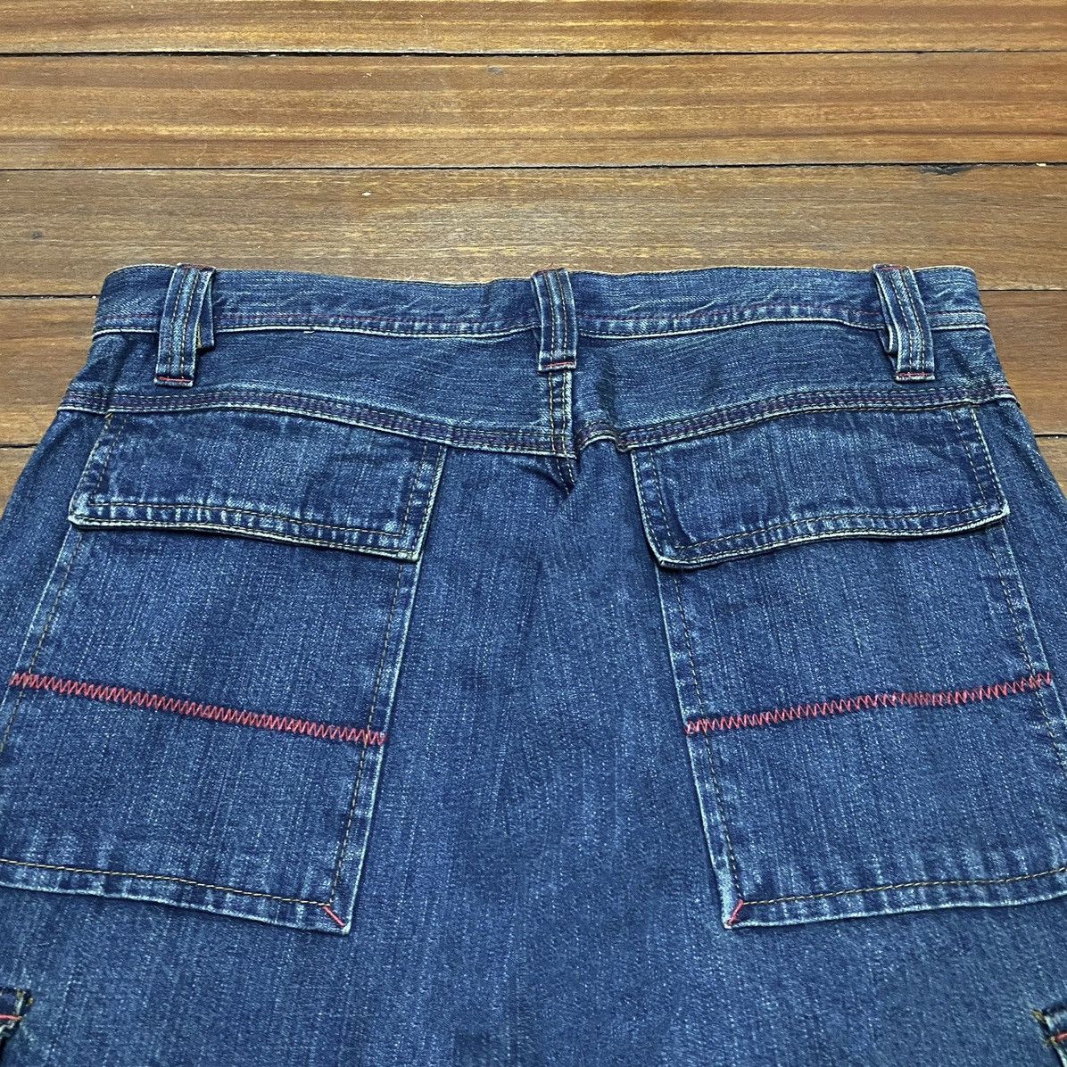 Other Very Rare Design Vintage Brand Piko Skater Baggy Jeans 1990s Size US 33 - 4 Thumbnail