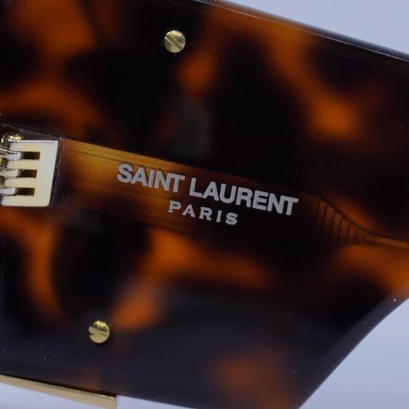 Saint Laurent Paris Saint Laurent SLM119/F BLAZE 003 Sunglasses Havana Frame Size ONE SIZE - 8 Thumbnail