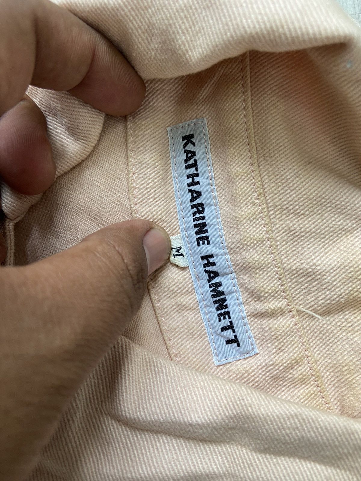 Katharine Hamnett London Vintage 2000’s Katharine Hamnett Trucker Denim Vest Size M / US 6-8 / IT 42-44 - 8 Thumbnail