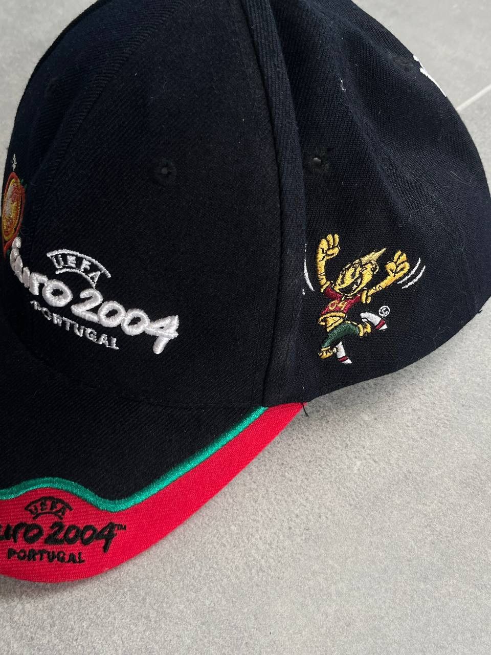 UEFA Portugal Euro 2004 Vintage Soccer Cap Size ONE SIZE - 3 Thumbnail