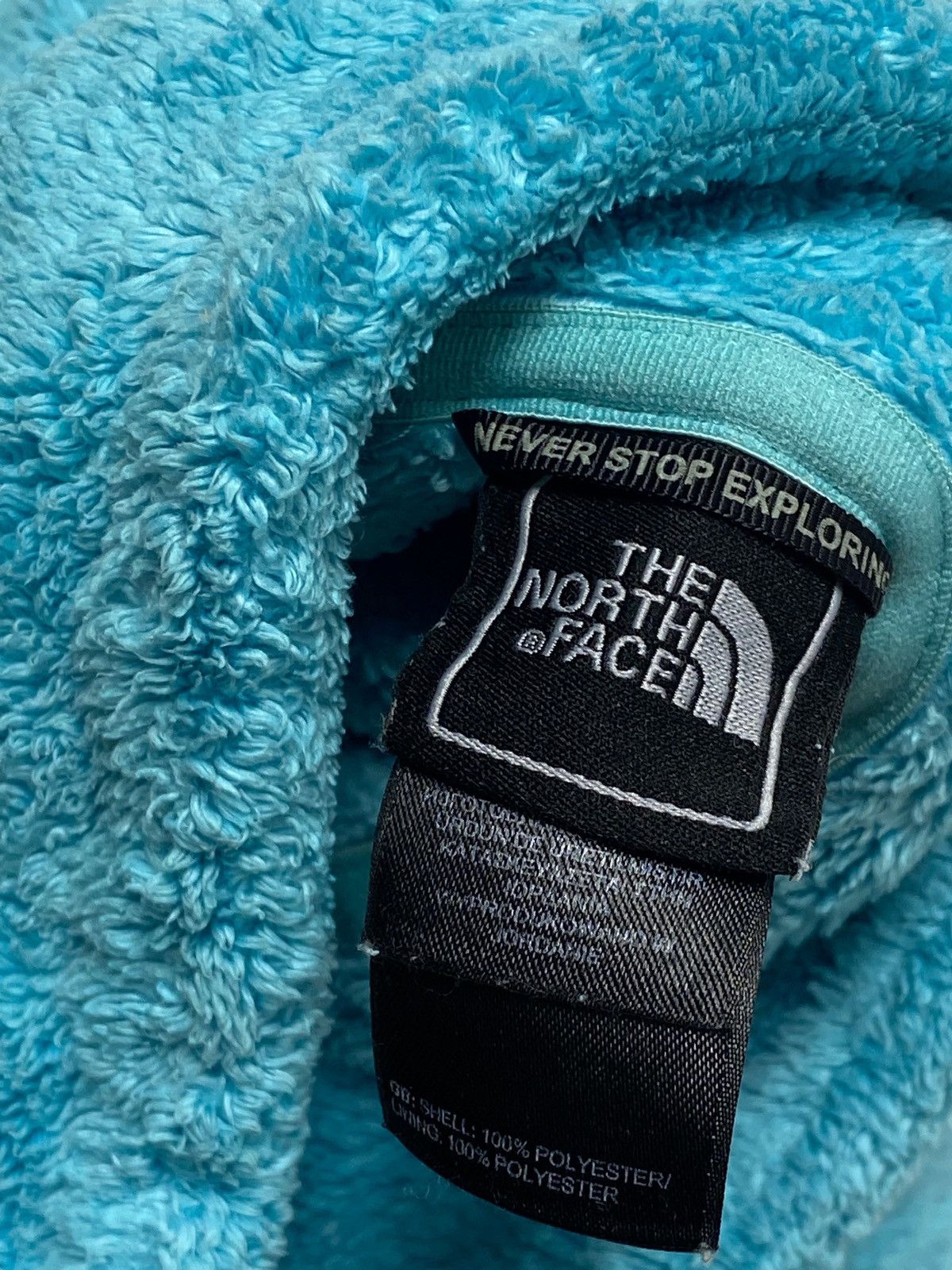 The North Face Vintage THE NORTH FACE Teddy Fluffy Fleece Deep Pile Zip Size XS / US 0-2 / IT 36-38 - 3 Thumbnail