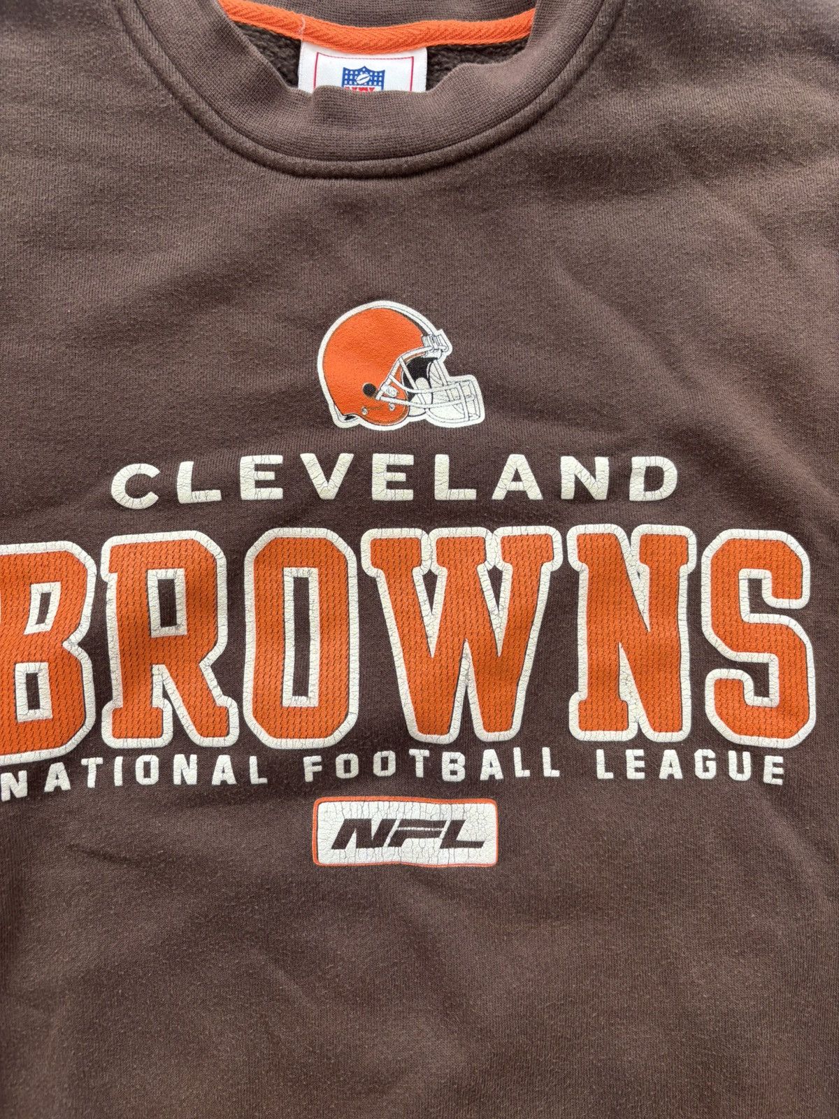 Vintage Vintage Cleveland Browns Crewneck // Size L Size US L / EU 52-54 / 3 - 2 Thumbnail