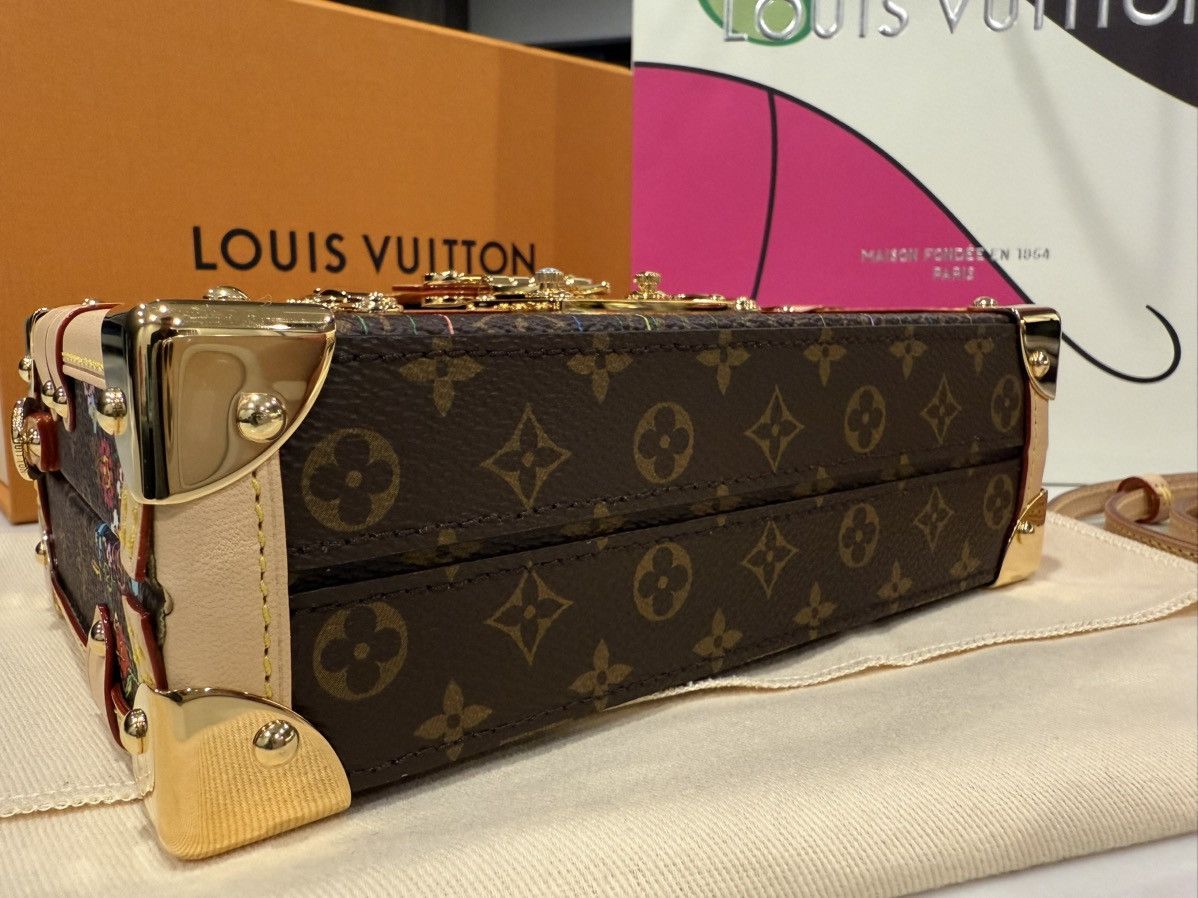 Louis Vuitton Louis Vuitton x Takashi Murakami Collection l Petite Malle Size ONE SIZE - 5 Thumbnail