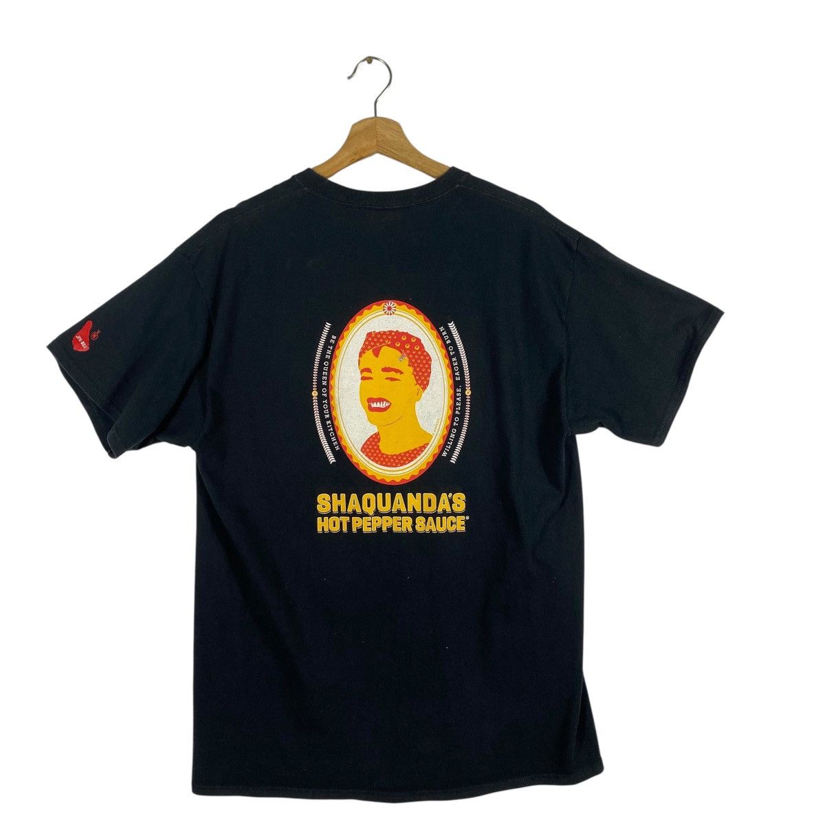 Noah Noah Black Pocket Tee Shaquanda Hot Pepper Sause Size US L / EU 52-54 / 3 - 1 Thumbnail