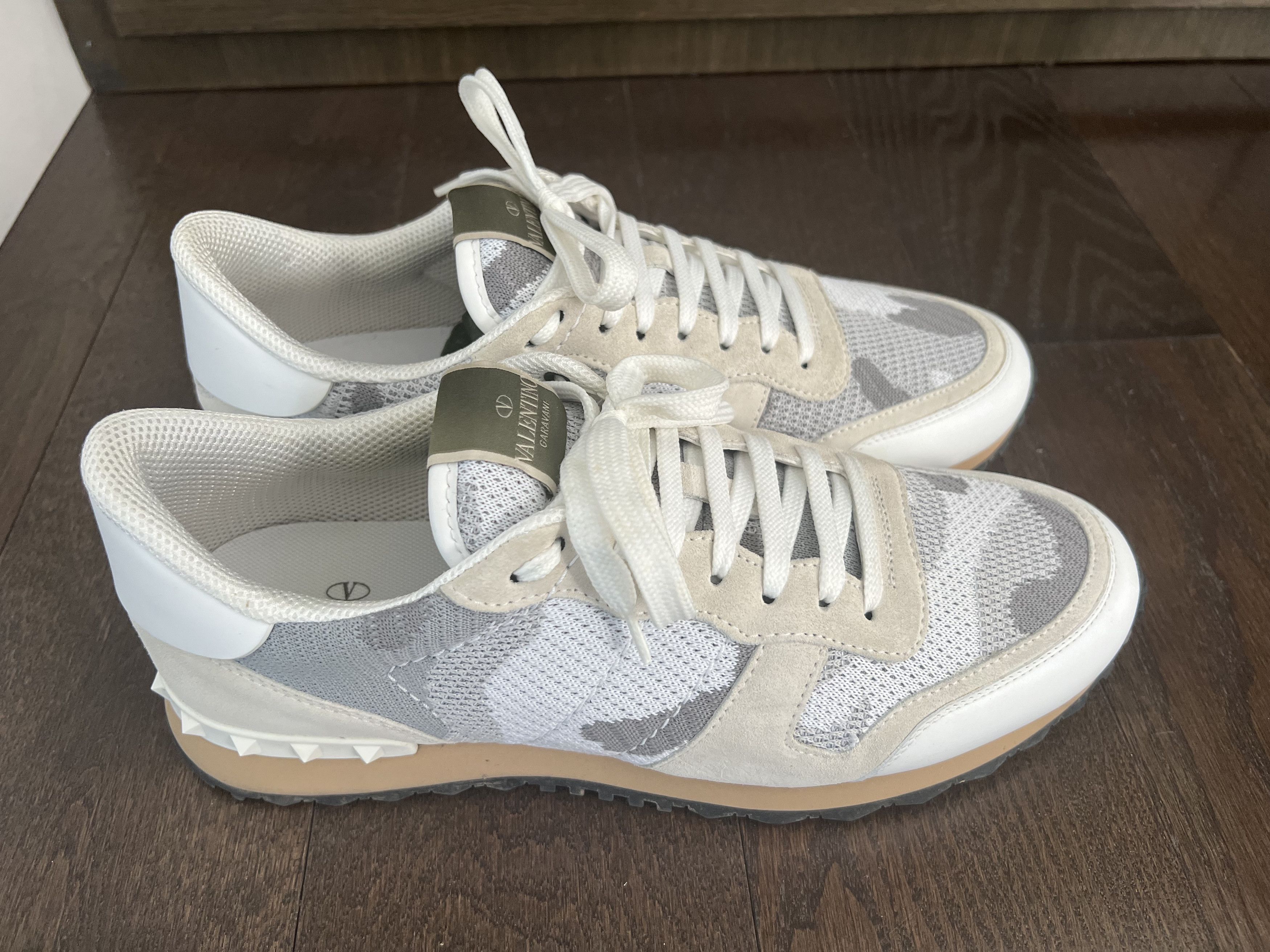 Valentino Valentino Camouflage Rockrunner Sneaker (US 10) Size US 10 / EU 43 - 2 Thumbnail