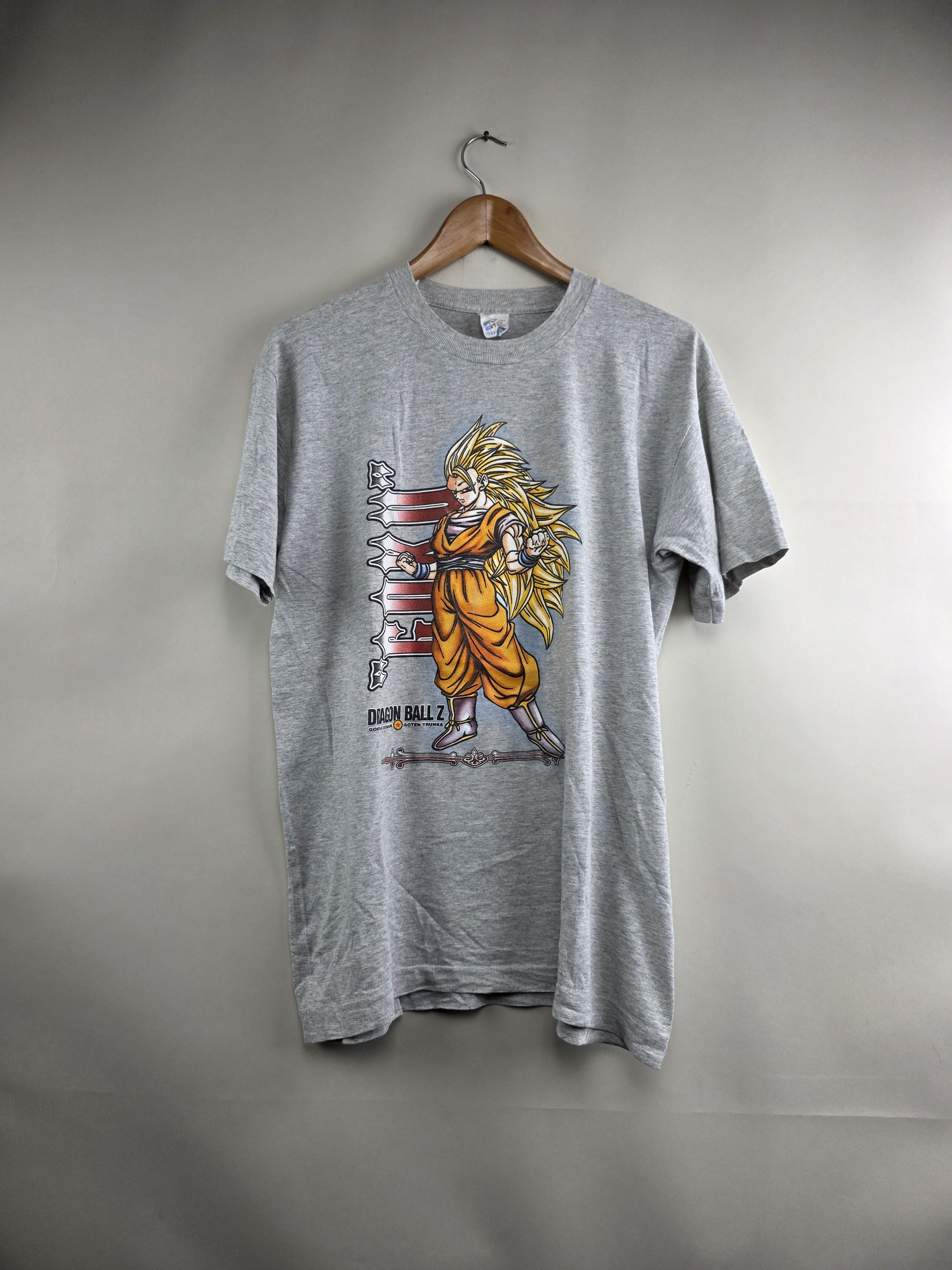 Anime × Vintage 90s Dragon Ball Z Goku Anime tee M 20.5" 28.5" Size US M / EU 48-50 / 2 - 8 Thumbnail