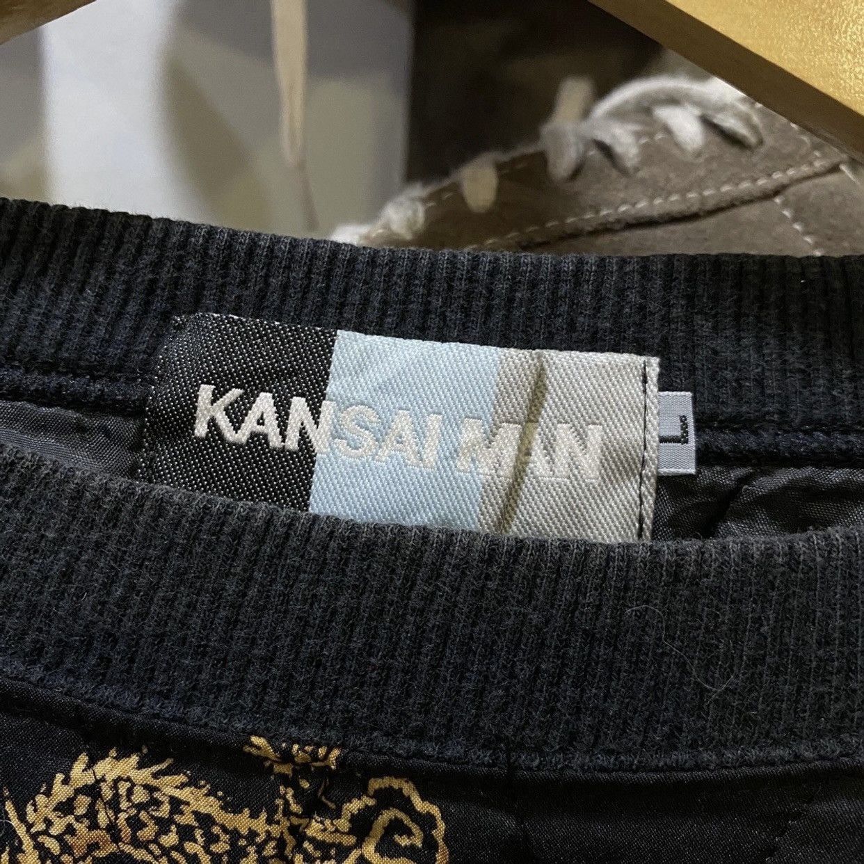 Designer × Japanese Brand × Kansai Yamamoto Vintage Kansai Man Sukajan Design Dragon Sweatshirts Size US M / EU 48-50 / 2 - 4 Thumbnail