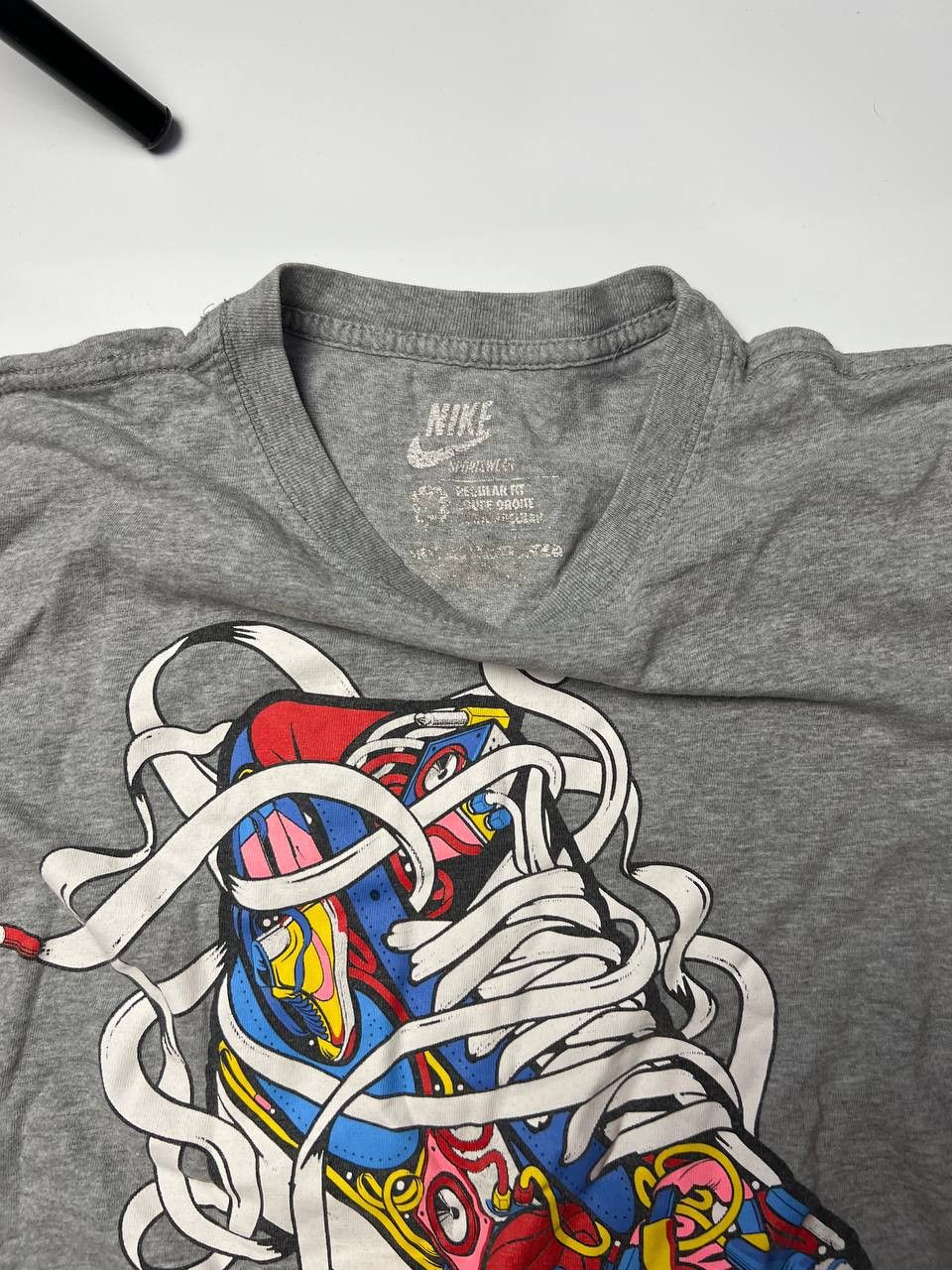 Nike 👕 Nike SB Graphic Tee — Sneaker Art Edition Size US M / EU 48-50 / 2 - 2 Thumbnail