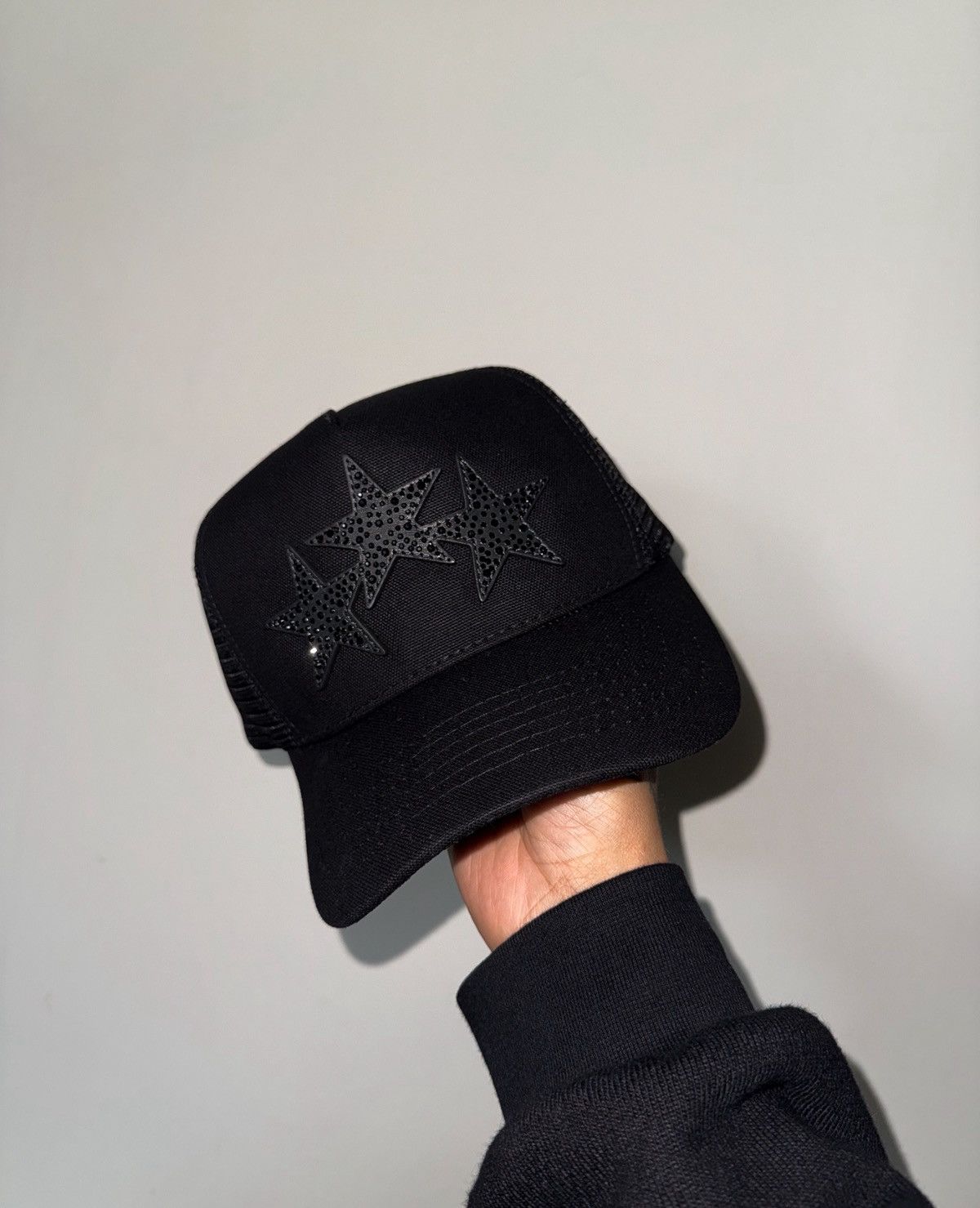 Amiri Amiri 3 star crystal trucker hat Size ONE SIZE - 2 Thumbnail