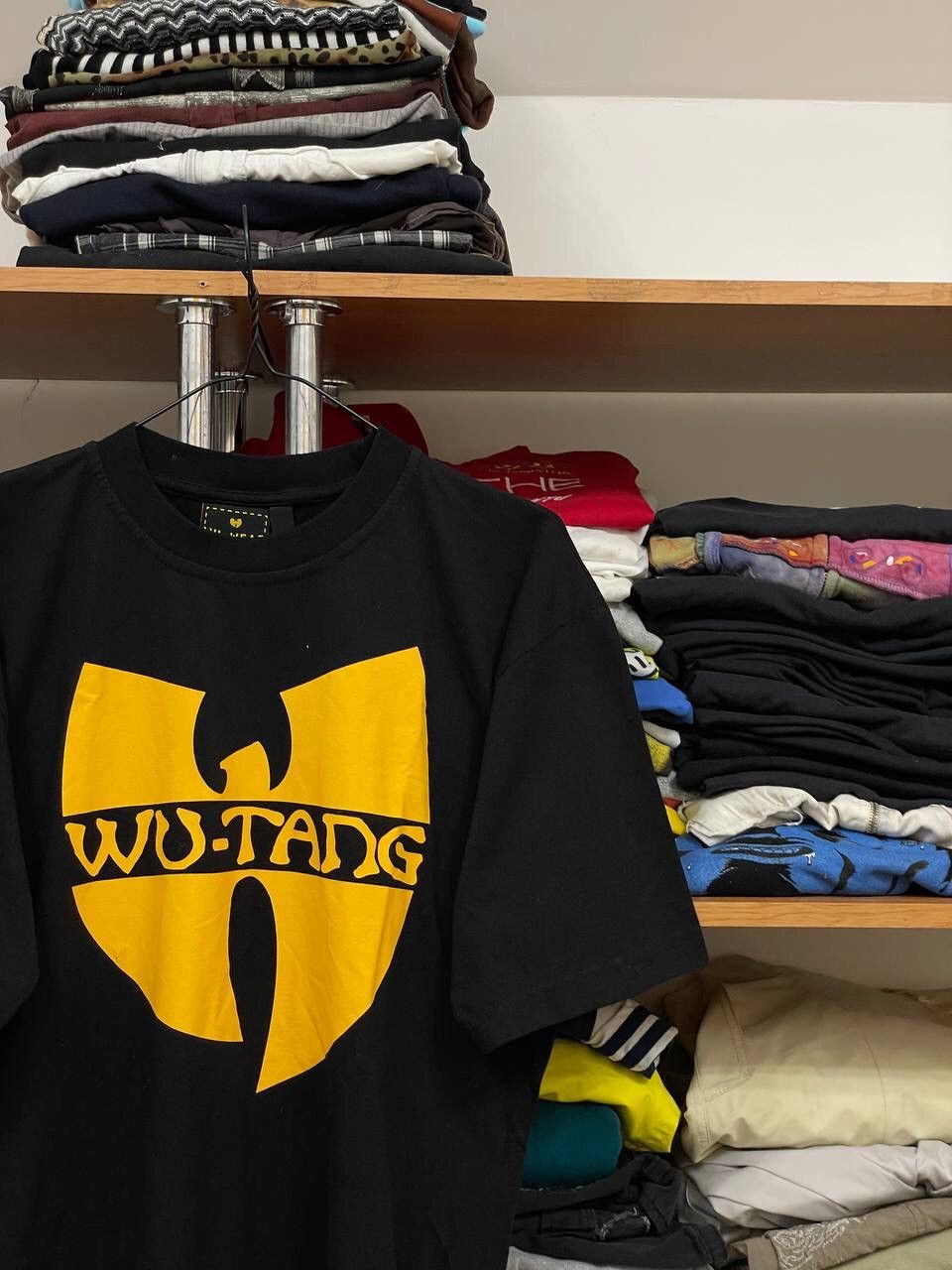 Rap Tees × Vintage Vintage Faded Wu-Tang Rap Oversized Tee Size US L / EU 52-54 / 3 - 3 Thumbnail